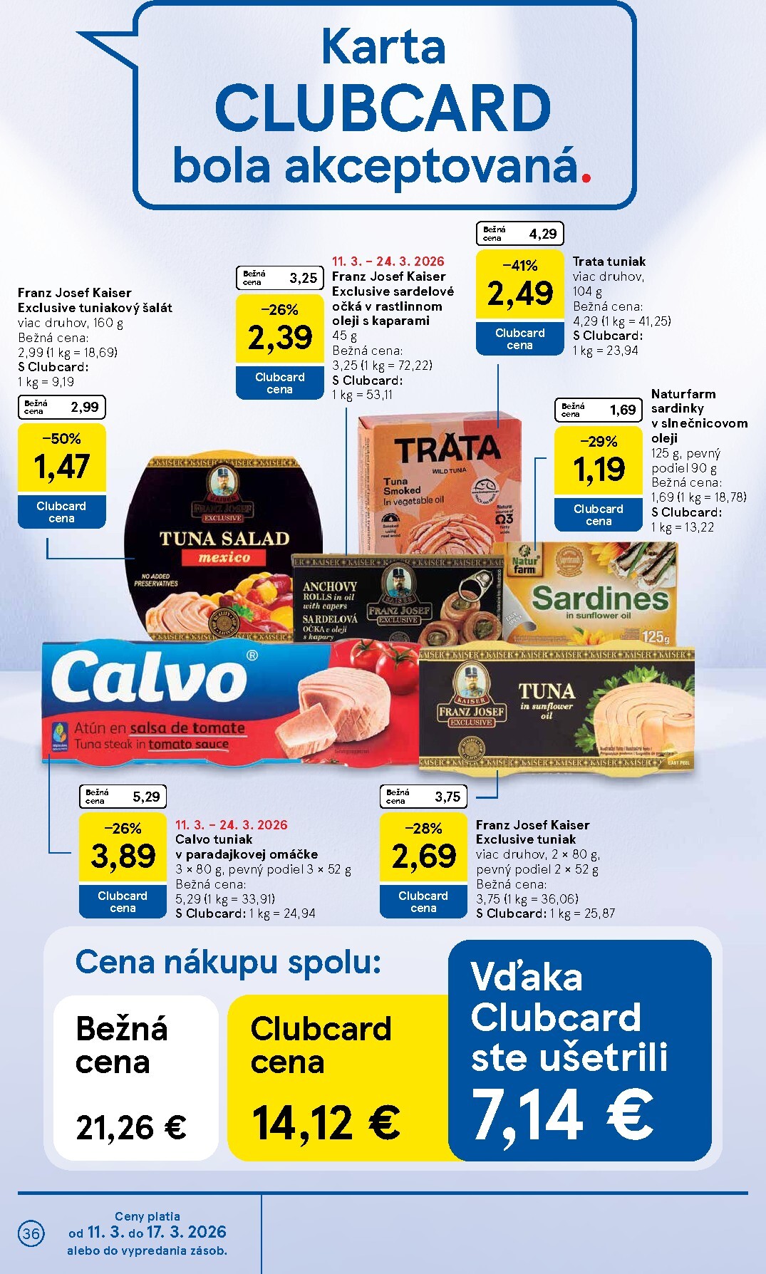 tesco - Leták Tesco platný od 11.03.2026 do 17.03.2026 - page: 36