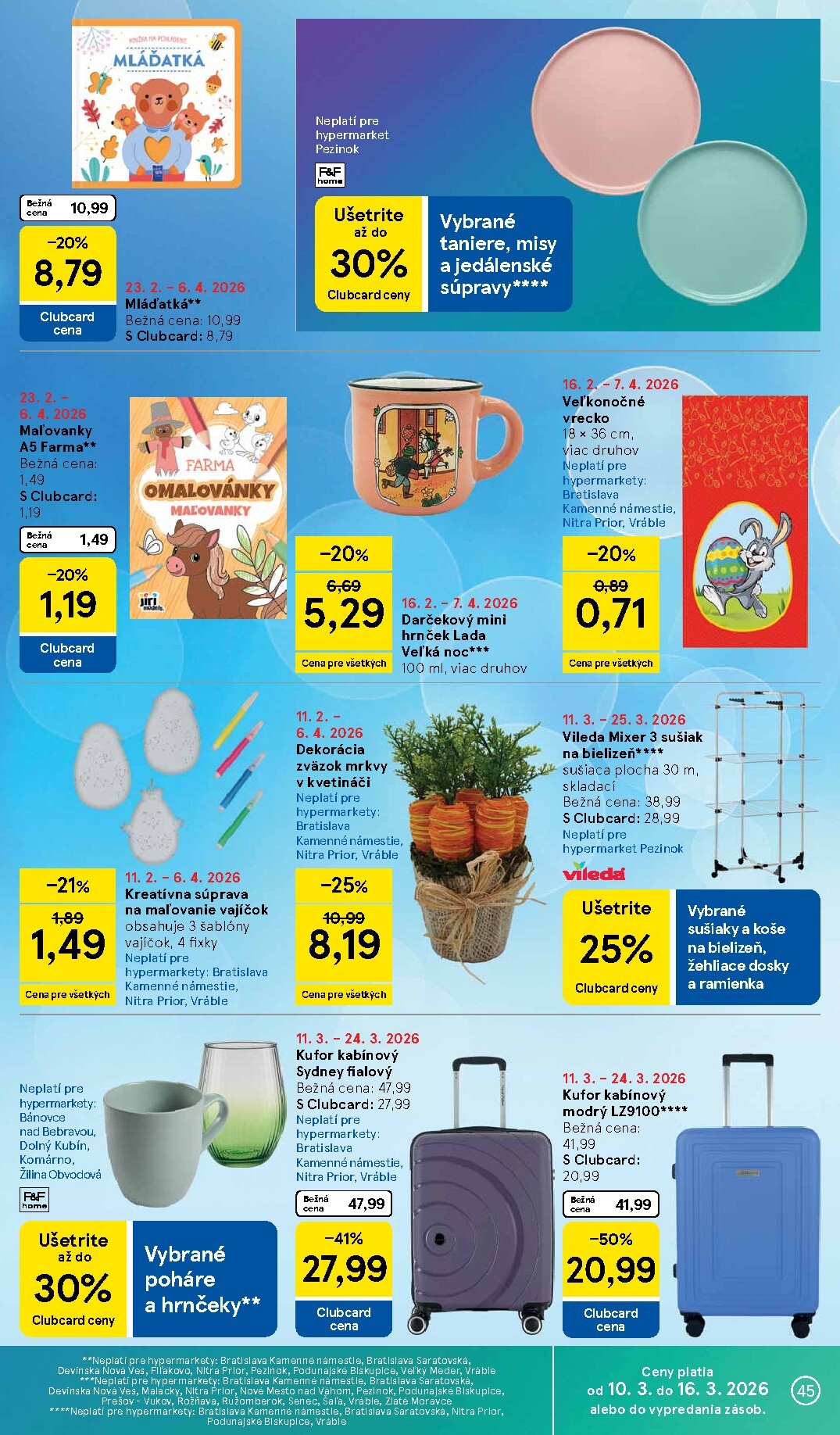 tesco - Leták Tesco platný od 11.03.2026 do 17.03.2026 - page: 45