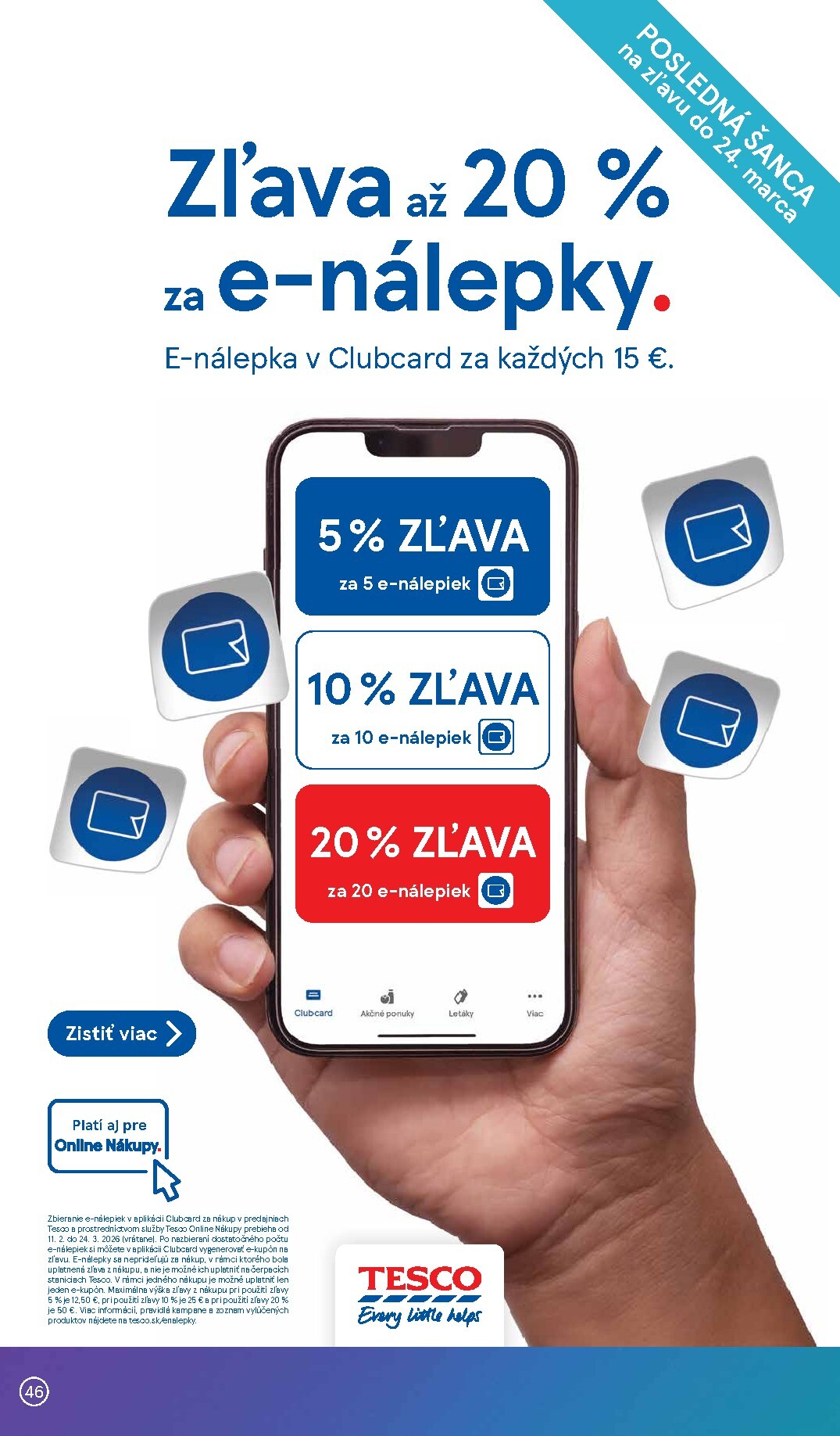 tesco - Leták Tesco platný od 11.03.2026 do 17.03.2026 - page: 46
