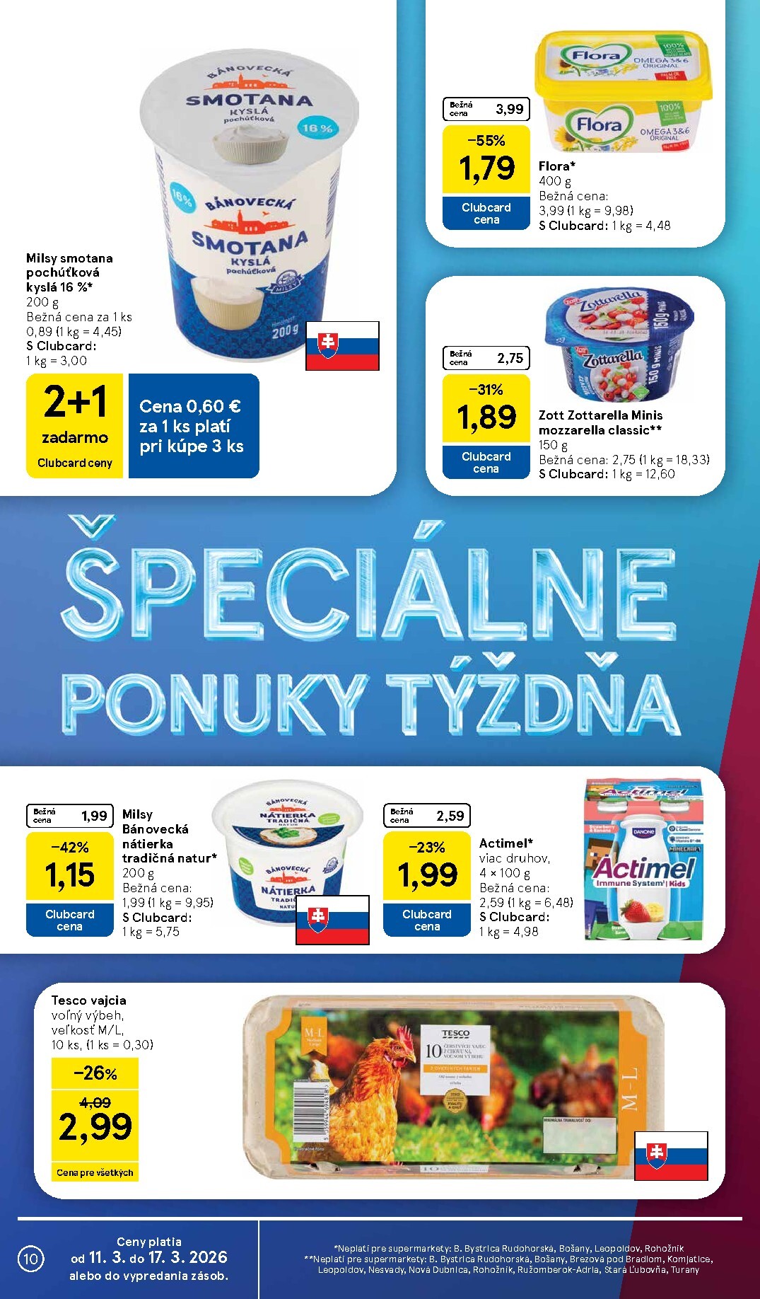 tesco - Leták Tesco supermarket platný od 11.03.2026 do 17.03.2026 - page: 10