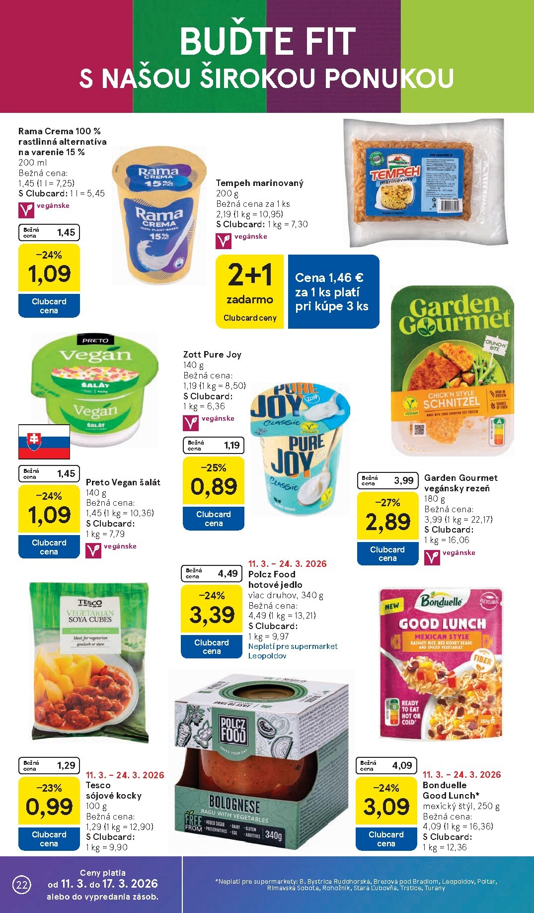 tesco - Leták Tesco supermarket platný od 11.03.2026 do 17.03.2026 - page: 22