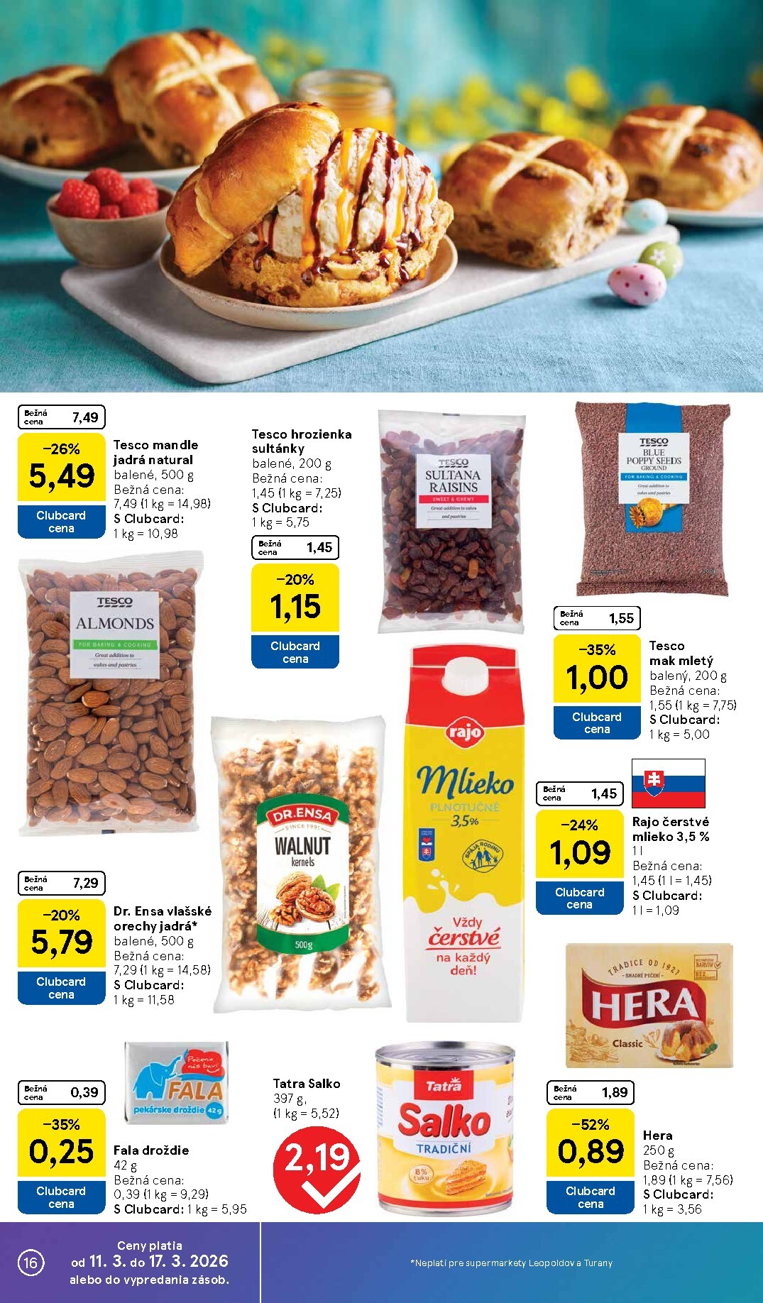 tesco - Leták Tesco supermarket platný od 11.03.2026 do 17.03.2026 - page: 16