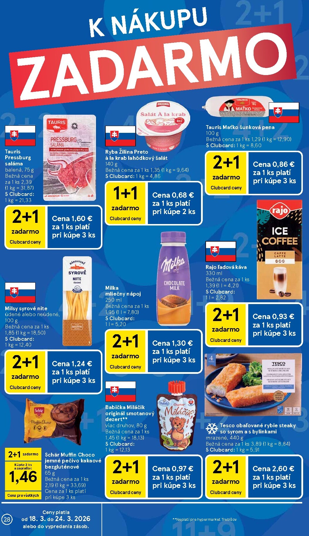 tesco - Leták Tesco platný od 18.03.2026 do 24.03.2026 - page: 28