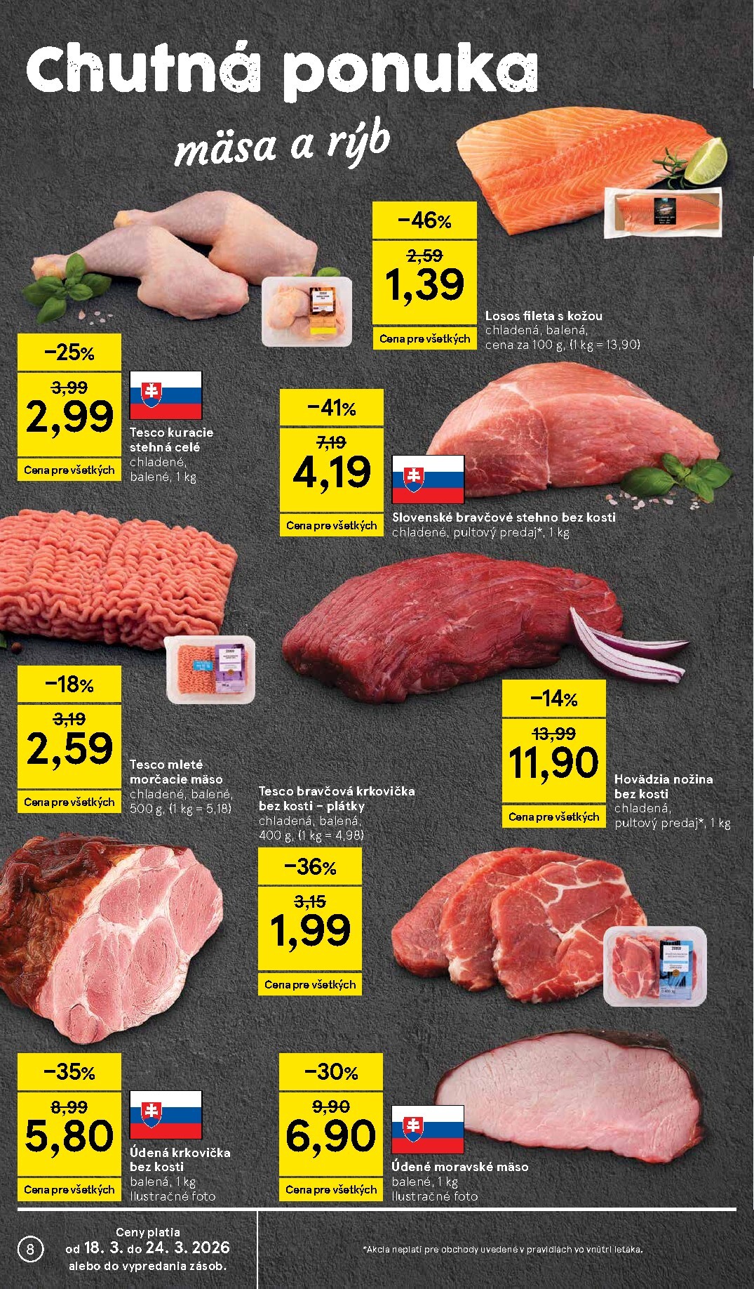 tesco - Leták Tesco platný od 18.03.2026 do 24.03.2026 - page: 8