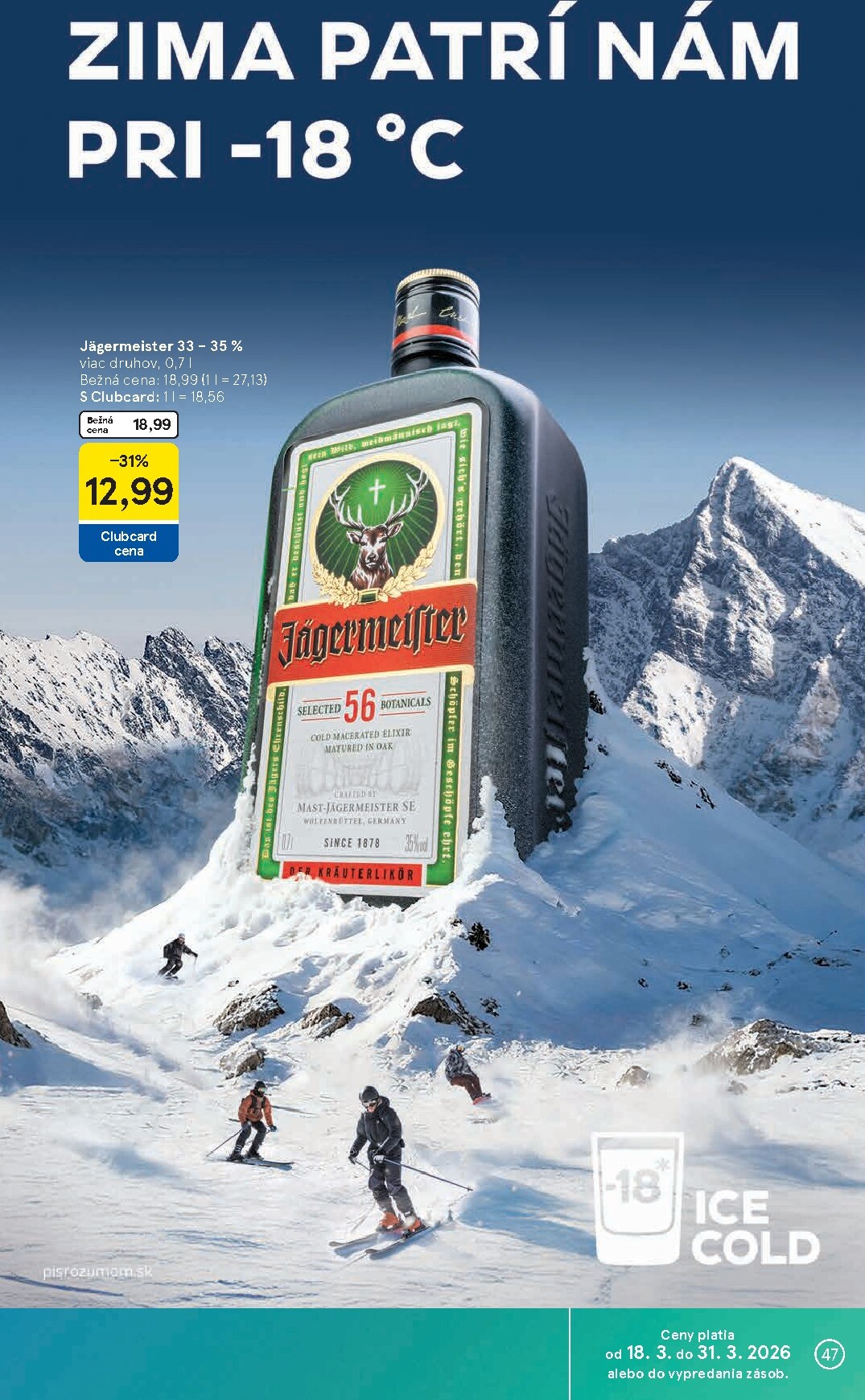 tesco - Leták Tesco platný od 18.03.2026 do 24.03.2026 - page: 47