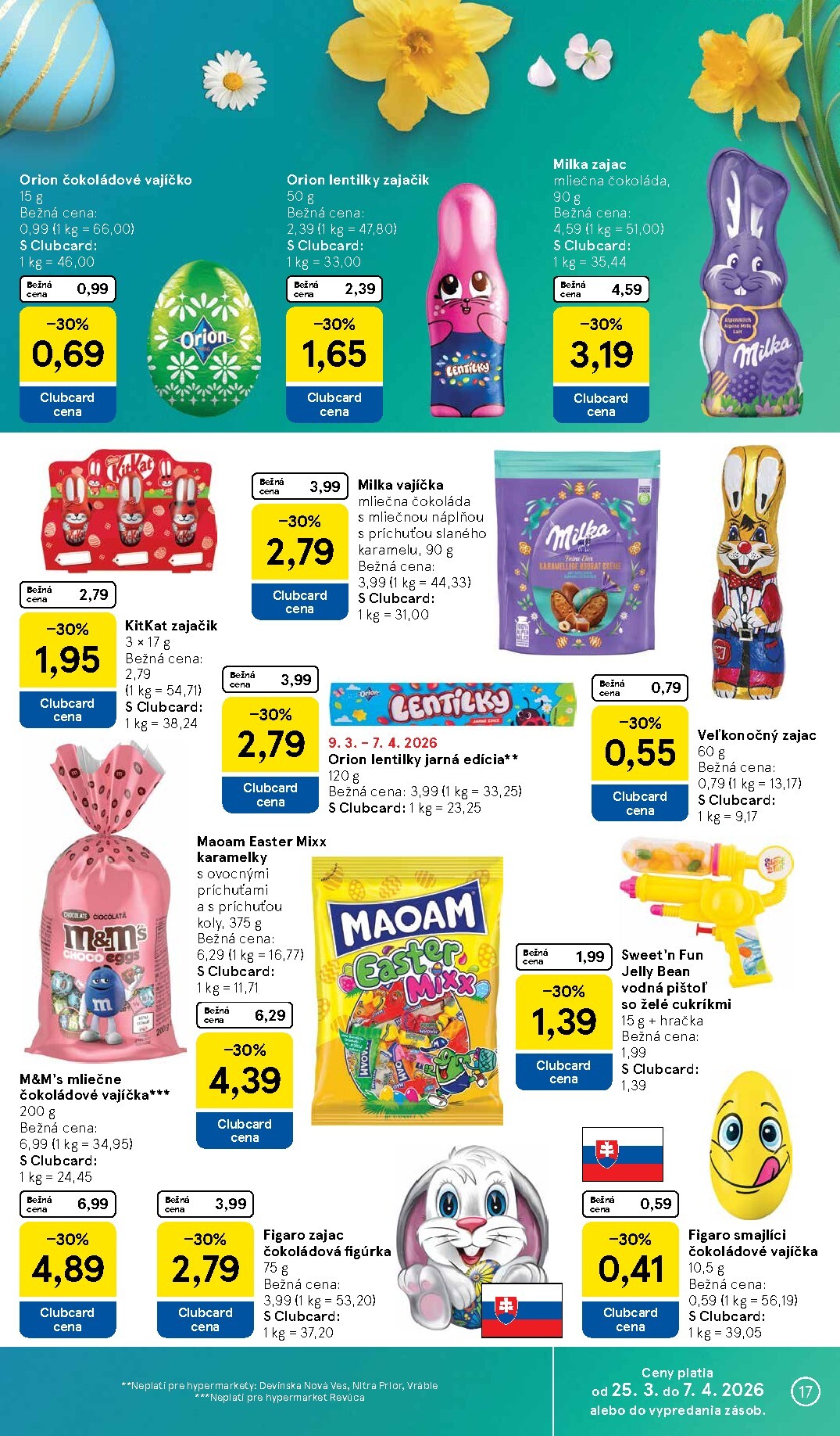 tesco - Leták Tesco platný od 25.03.2026 do 30.03.2026 - page: 17