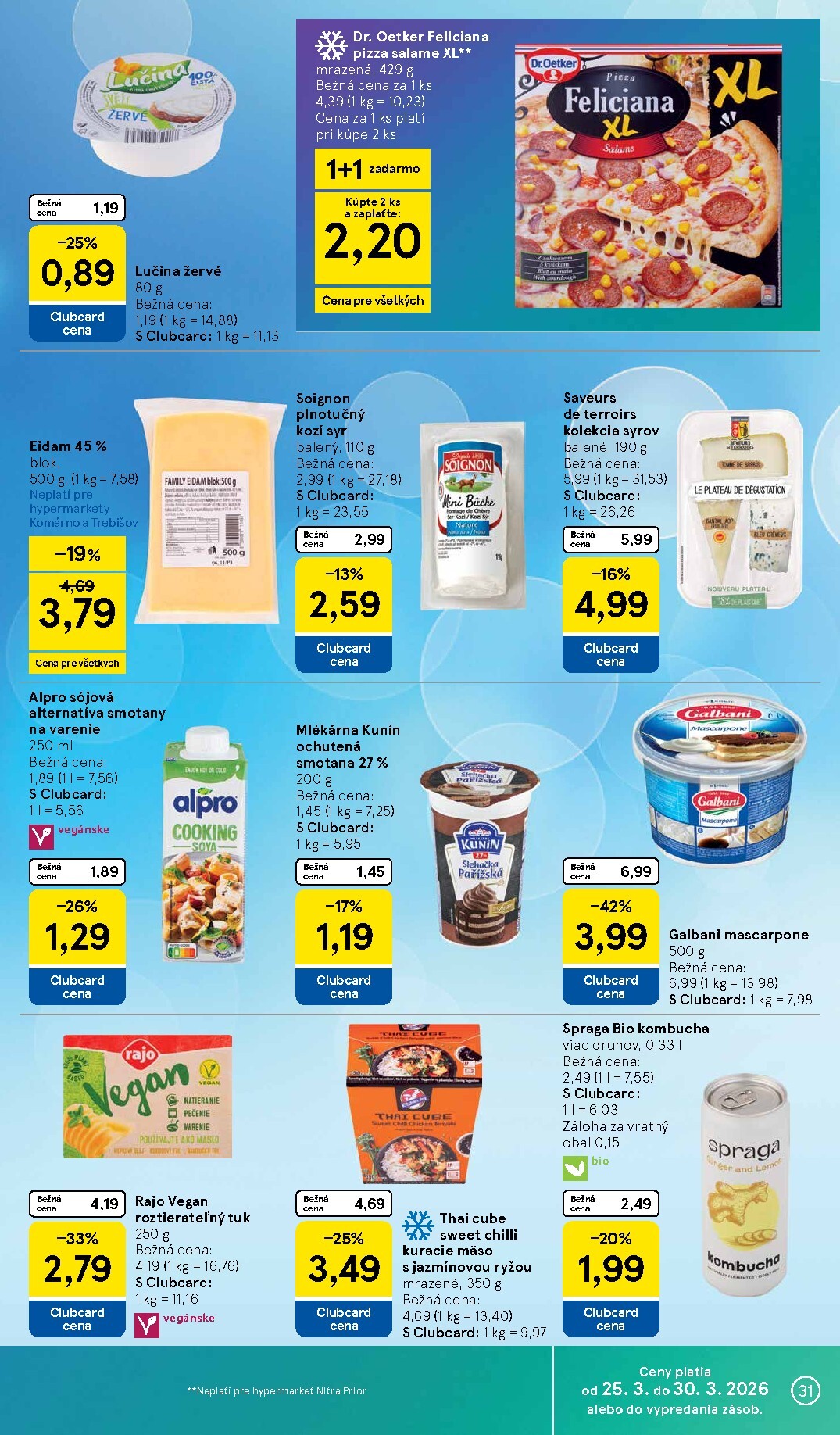 tesco - Leták Tesco platný od 25.03.2026 do 30.03.2026 - page: 31