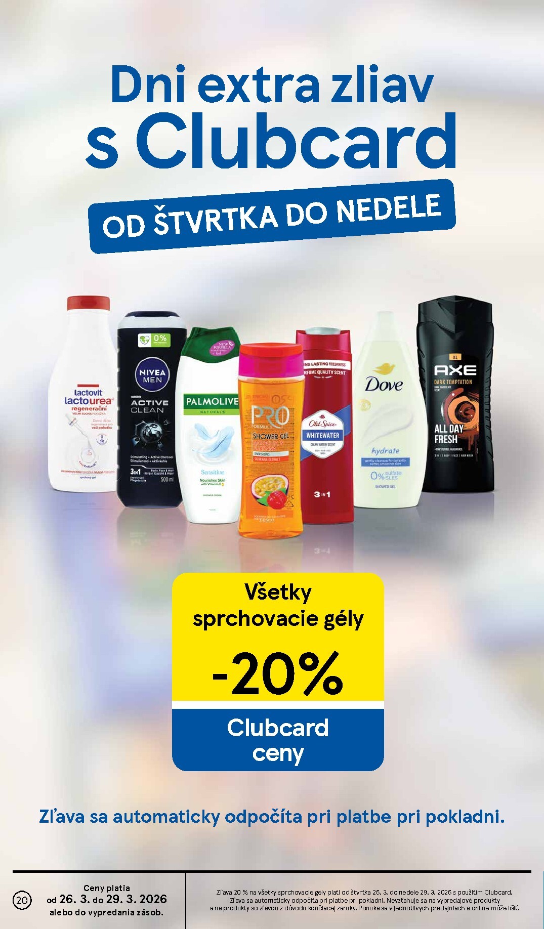 tesco - Leták Tesco platný od 25.03.2026 do 30.03.2026 - page: 20