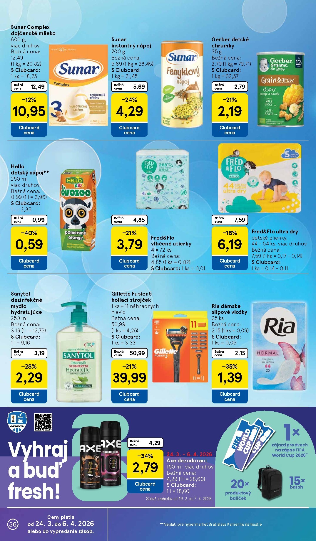 tesco - Leták Tesco platný od 25.03.2026 do 30.03.2026 - page: 36
