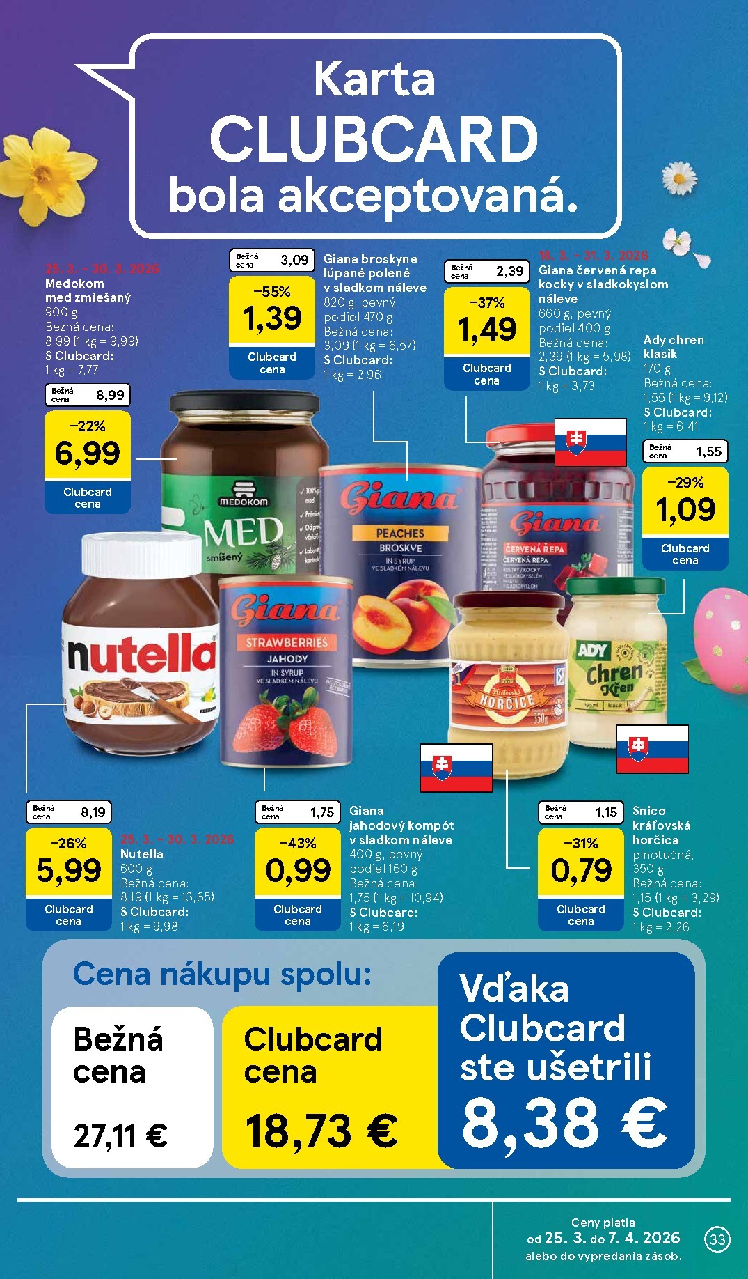 tesco - Leták Tesco platný od 25.03.2026 do 30.03.2026 - page: 33