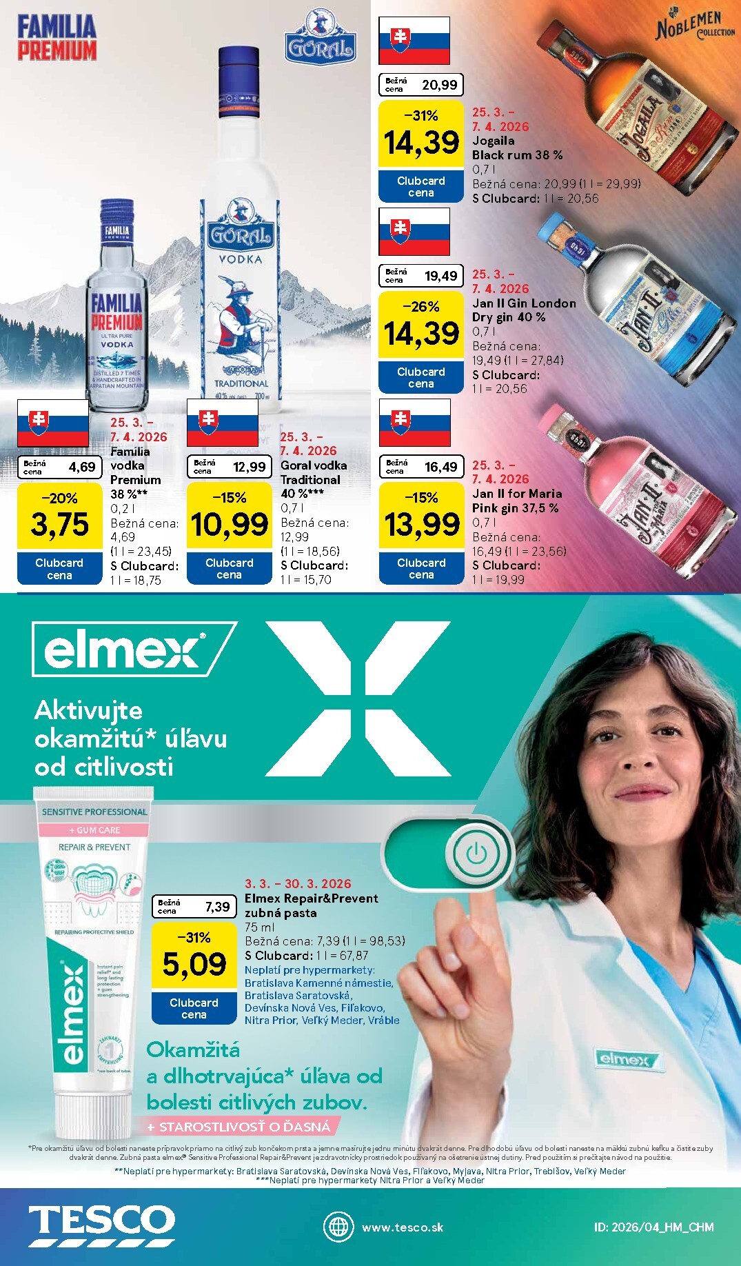 tesco - Leták Tesco platný od 25.03.2026 do 30.03.2026 - page: 43