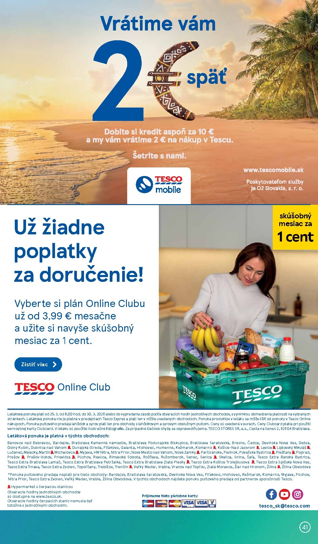 tesco - Leták Tesco platný od 25.03.2026 do 30.03.2026 - page: 41