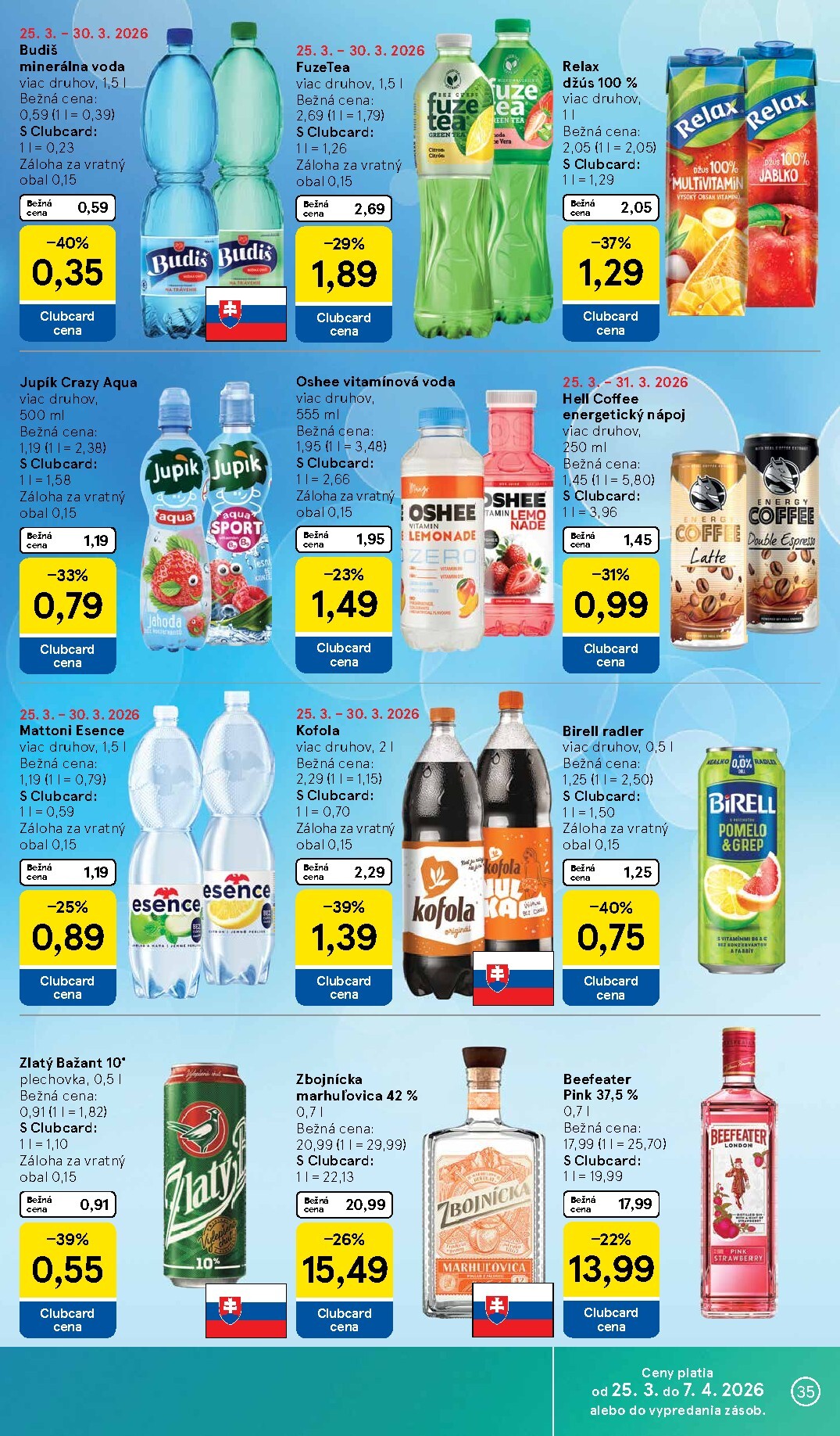 tesco - Leták Tesco platný od 25.03.2026 do 30.03.2026 - page: 35