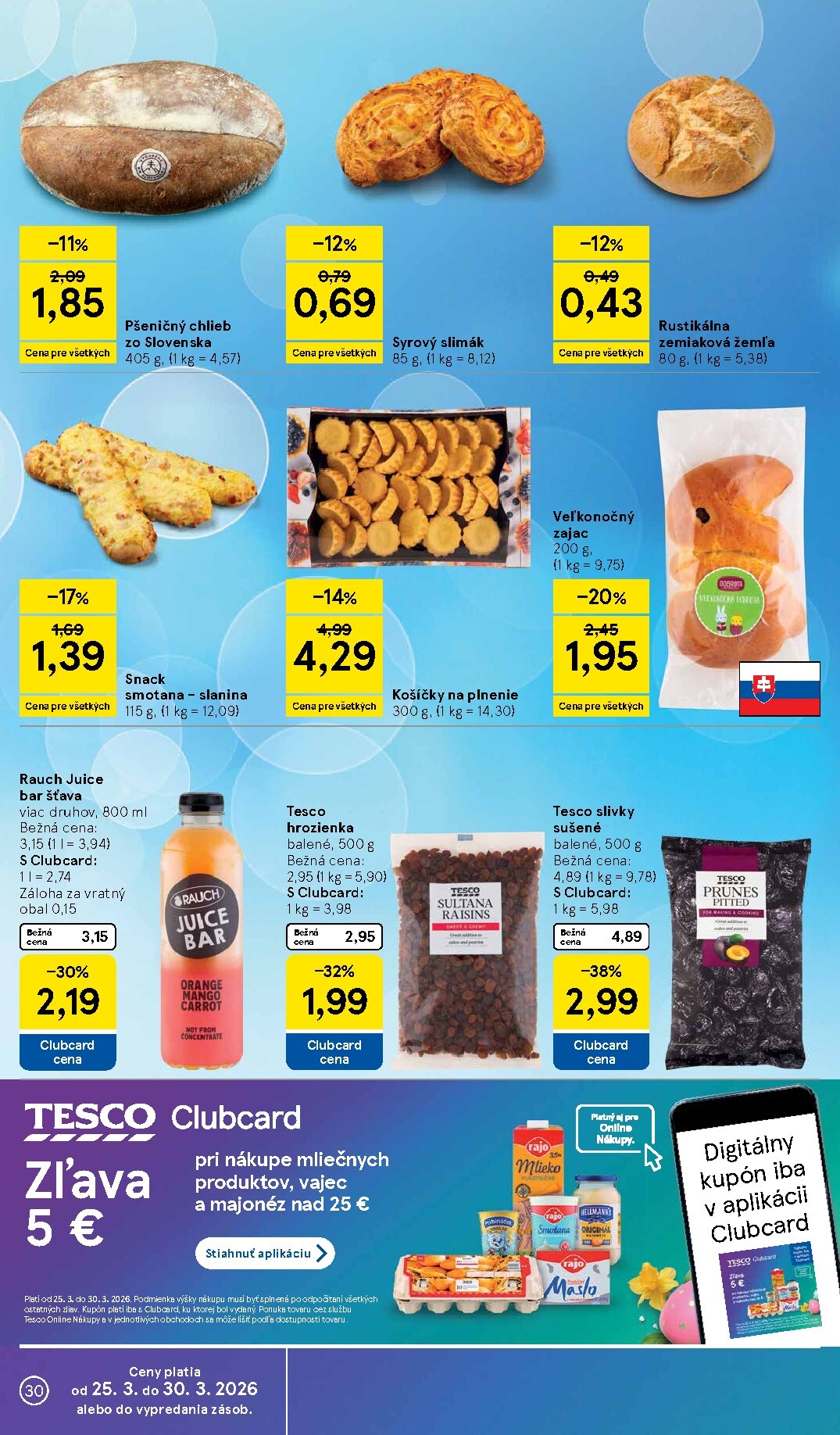 tesco - Leták Tesco platný od 25.03.2026 do 30.03.2026 - page: 30