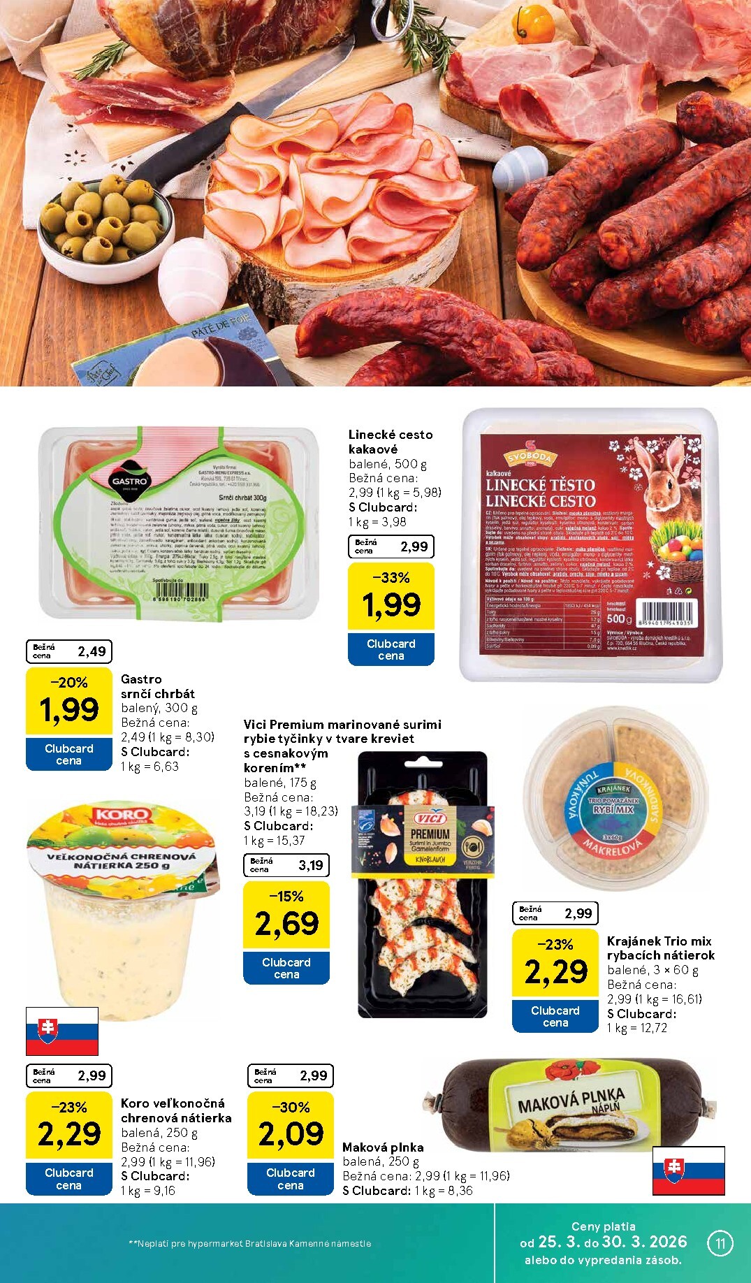 tesco - Leták Tesco platný od 25.03.2026 do 30.03.2026 - page: 11