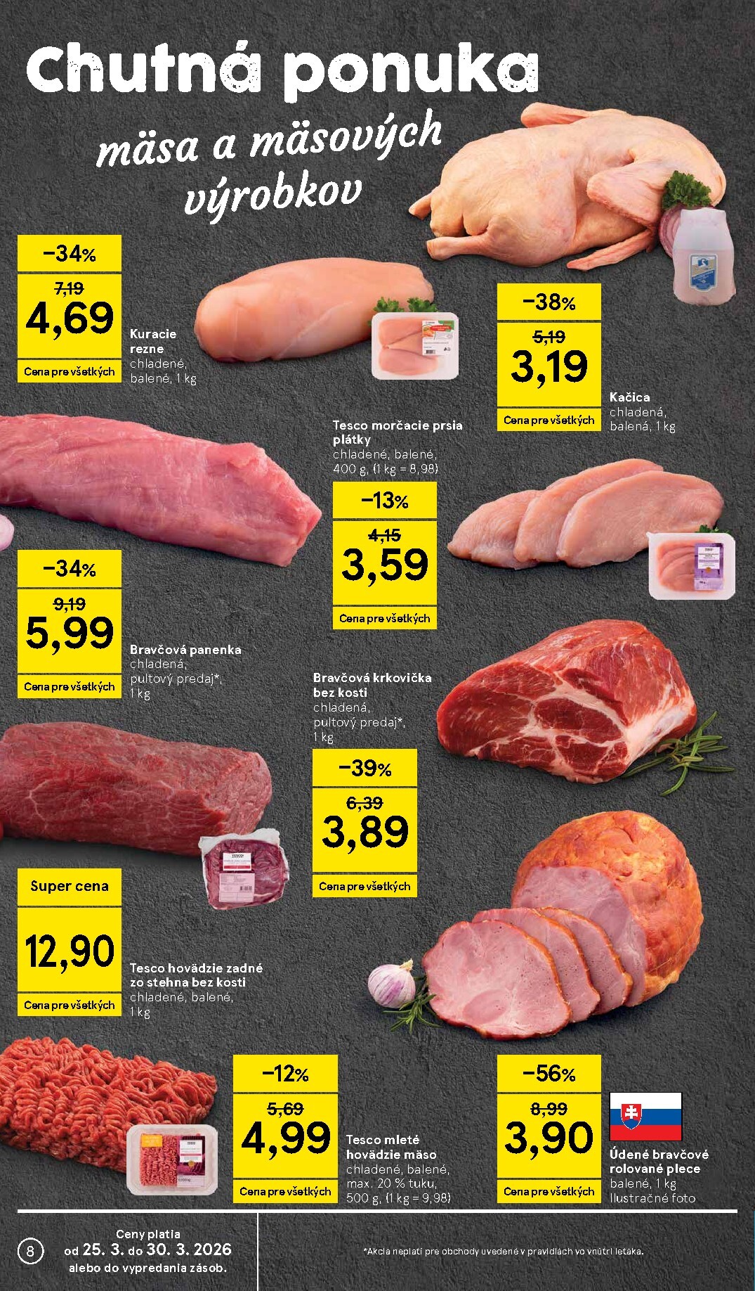 tesco - Leták Tesco platný od 25.03.2026 do 30.03.2026 - page: 8