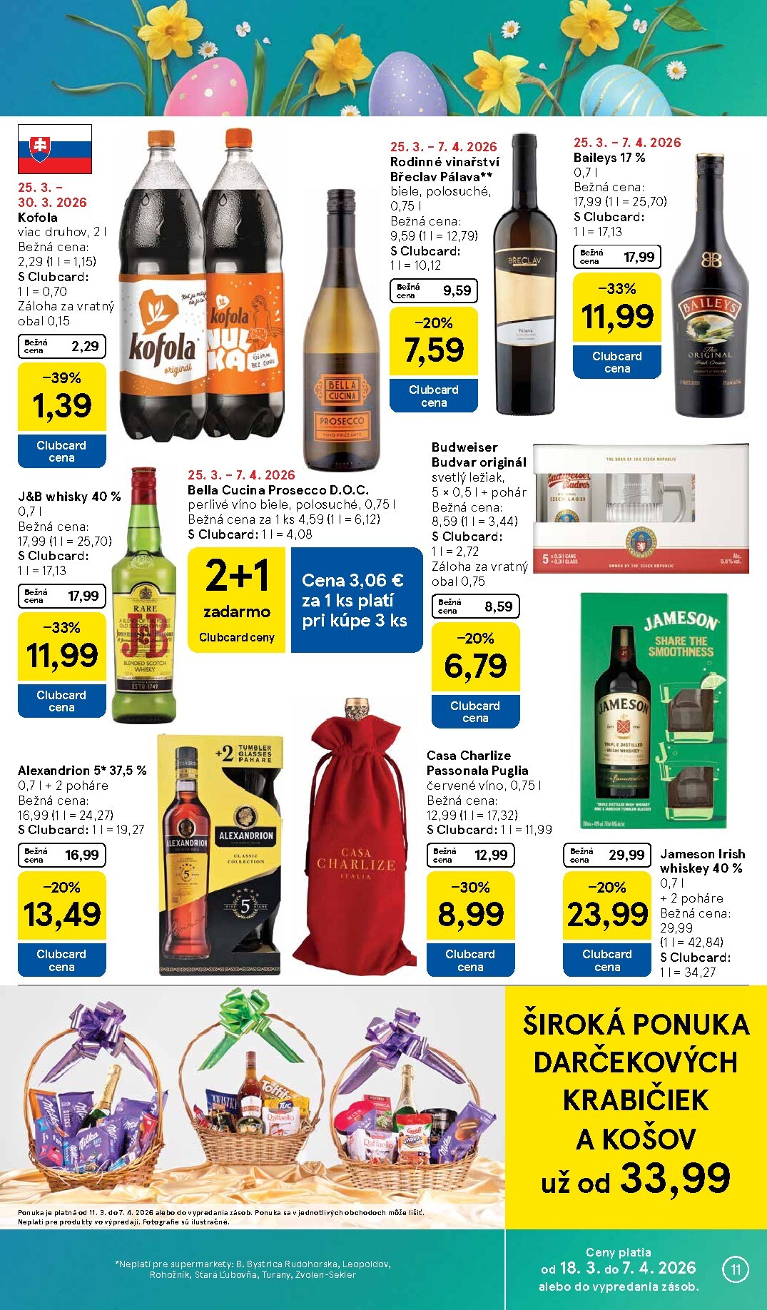 tesco - Leták Tesco supermarket platný od 25.03.2026 do 30.03.2026 - page: 11