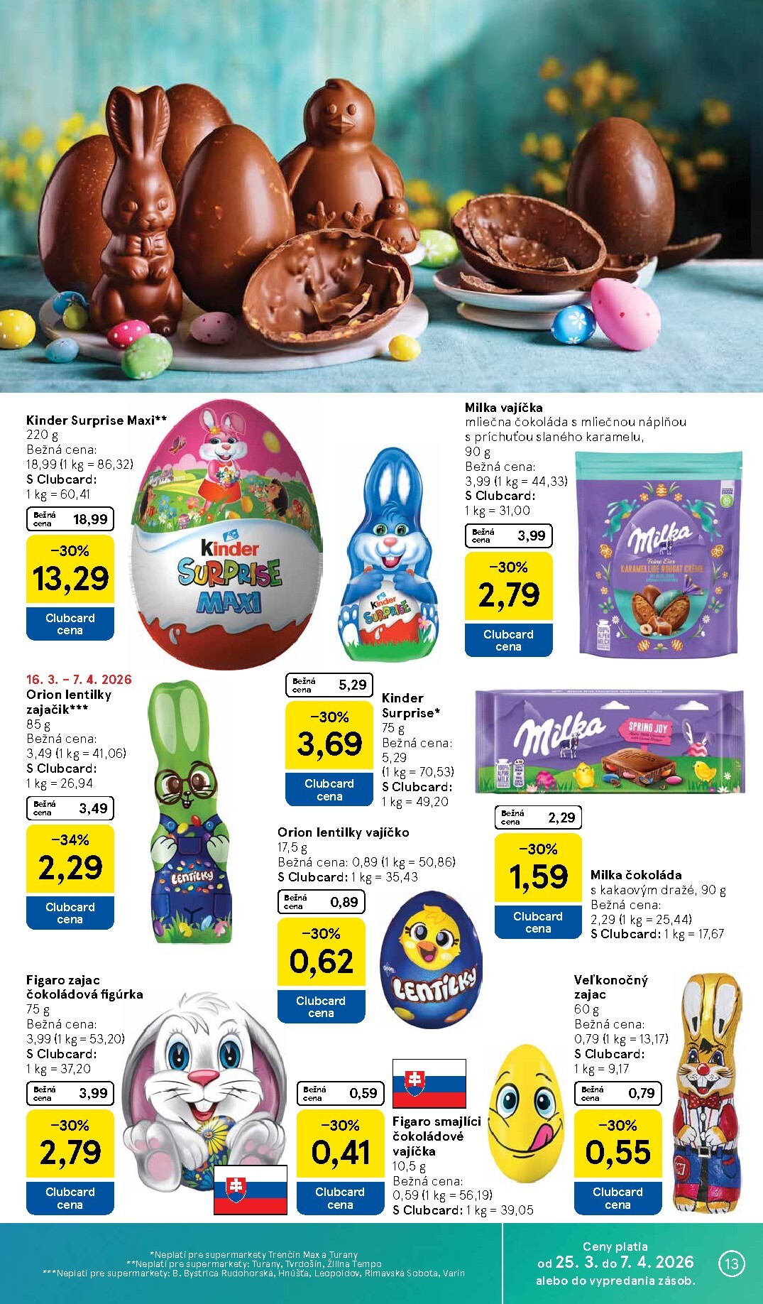 tesco - Leták Tesco supermarket platný od 25.03.2026 do 30.03.2026 - page: 13