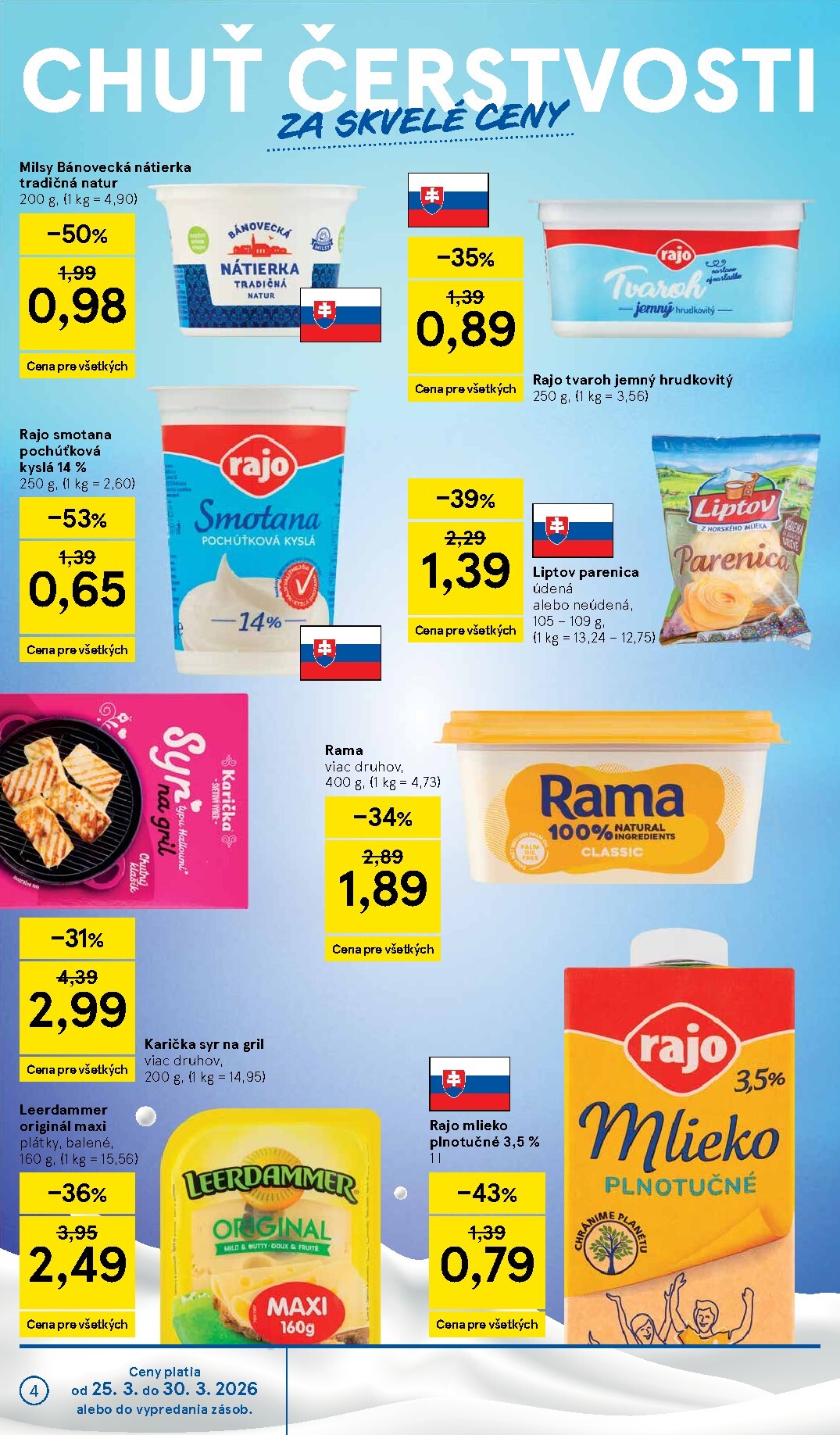 tesco - Leták Tesco supermarket platný od 25.03.2026 do 30.03.2026 - page: 4