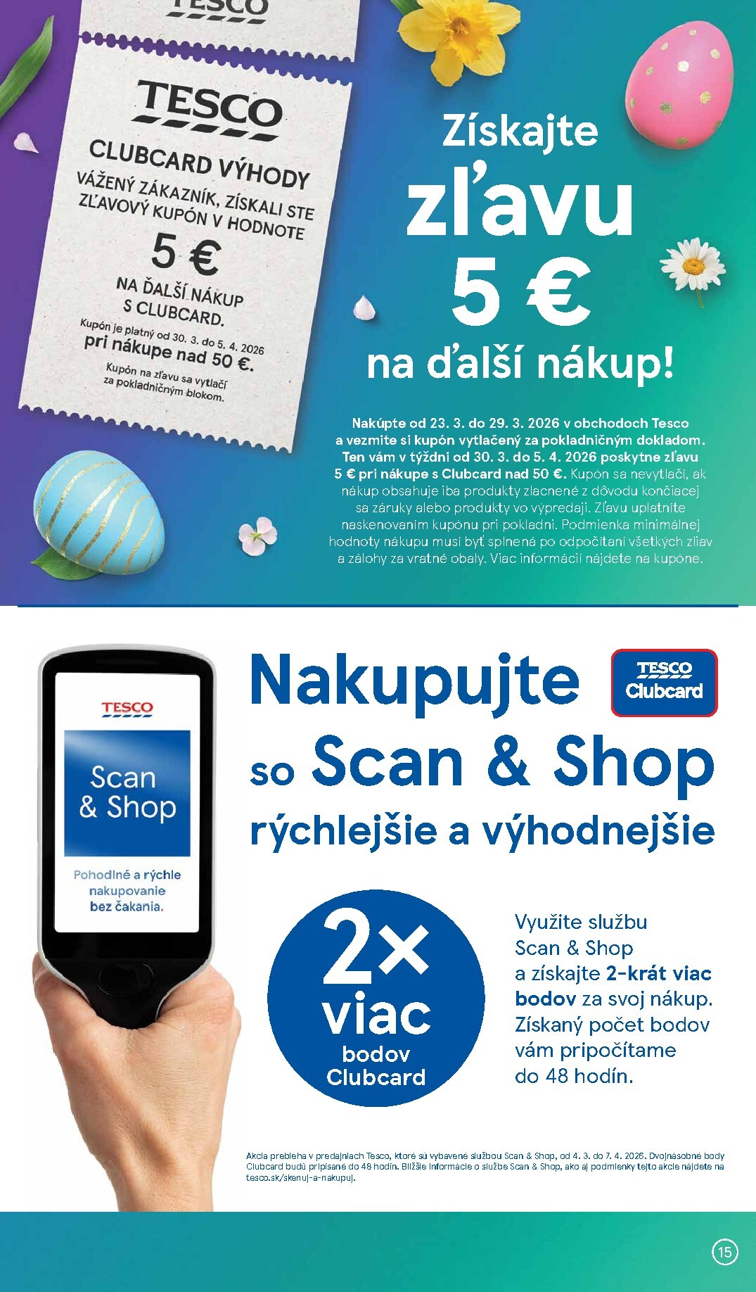 tesco - Leták Tesco supermarket platný od 25.03.2026 do 30.03.2026 - page: 15