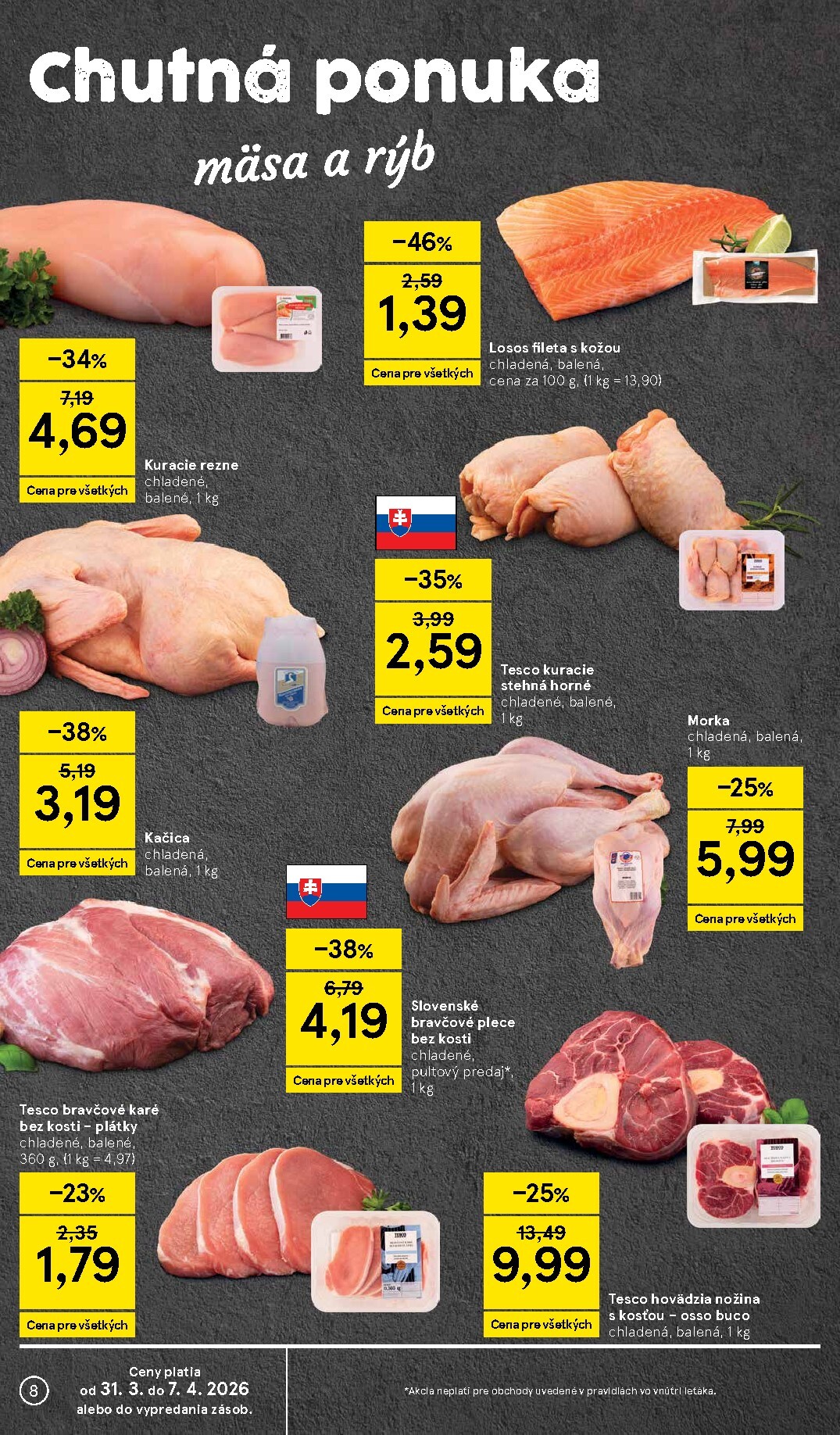 tesco - Leták Tesco platný od 31.03.2026 do 07.04.2026 - page: 8