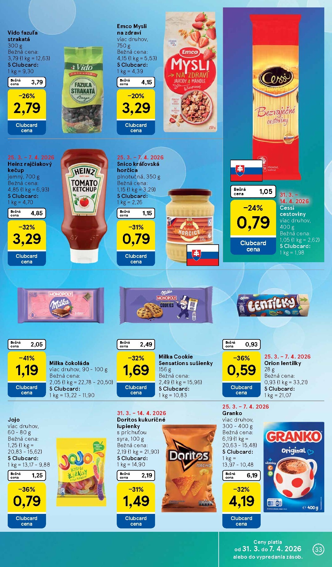 tesco - Leták Tesco platný od 31.03.2026 do 07.04.2026 - page: 33