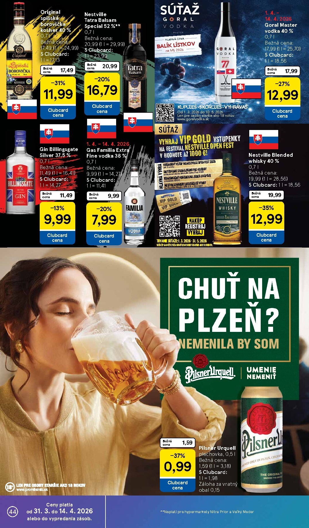 tesco - Leták Tesco platný od 31.03.2026 do 07.04.2026 - page: 44