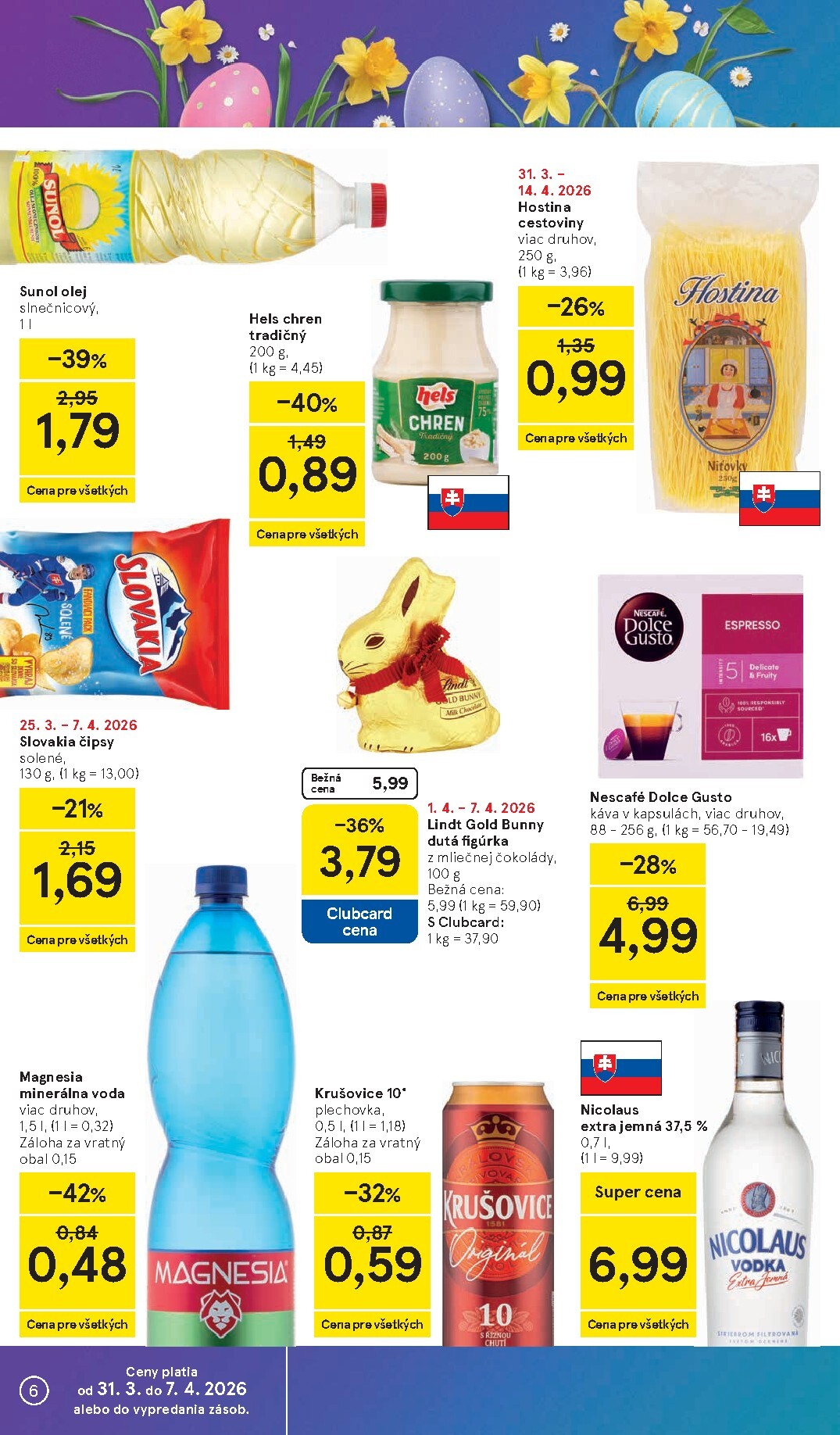 tesco - Leták Tesco platný od 31.03.2026 do 07.04.2026 - page: 6