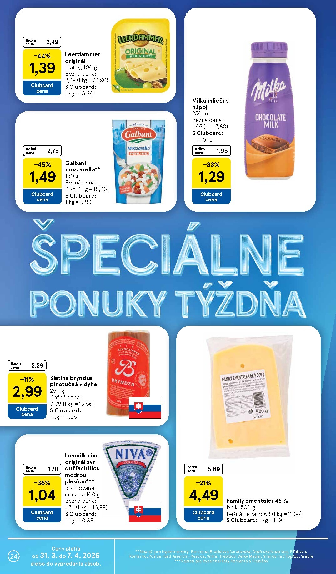 tesco - Leták Tesco platný od 31.03.2026 do 07.04.2026 - page: 24