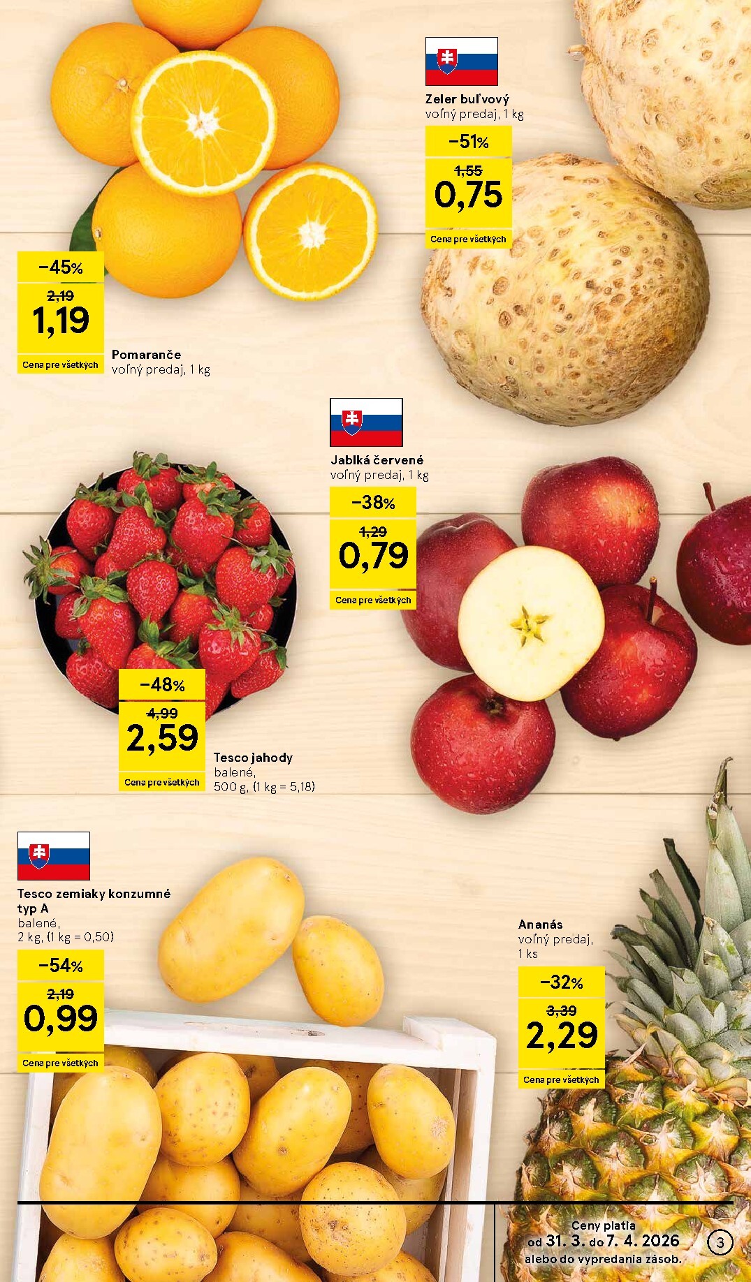 tesco - Leták Tesco platný od 31.03.2026 do 07.04.2026 - page: 3