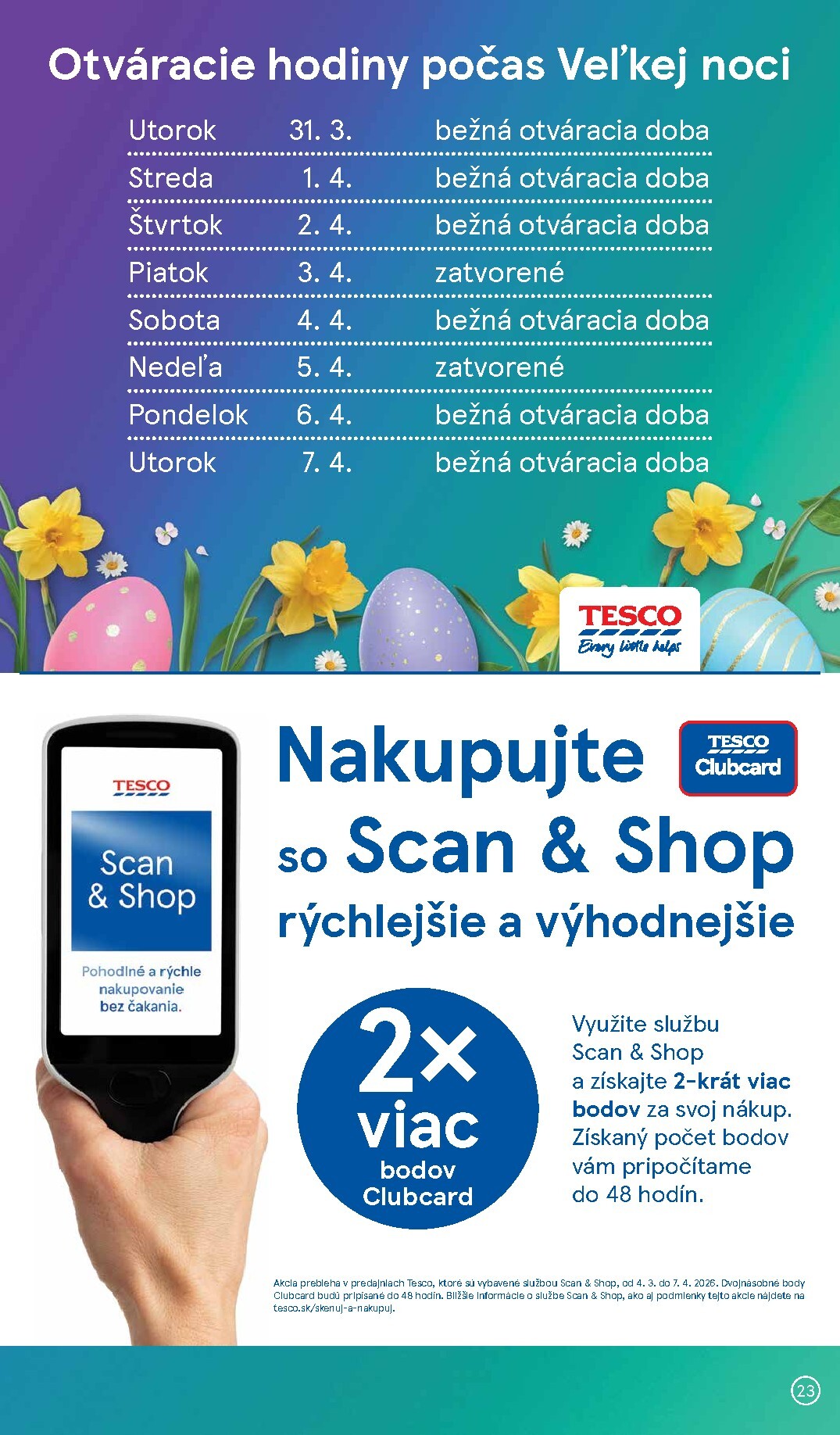 tesco - Leták Tesco platný od 31.03.2026 do 07.04.2026 - page: 23