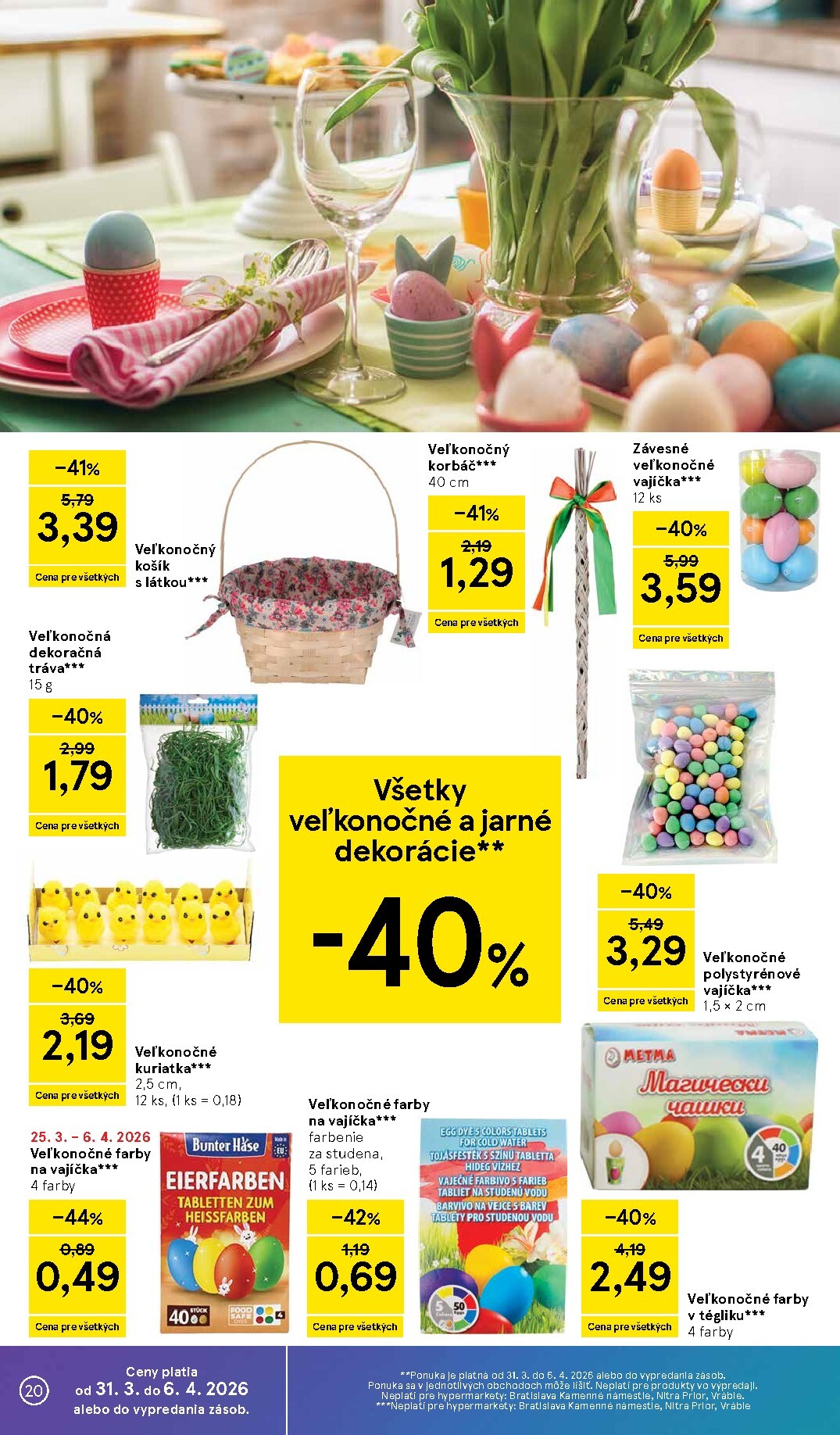 tesco - Leták Tesco platný od 31.03.2026 do 07.04.2026 - page: 20
