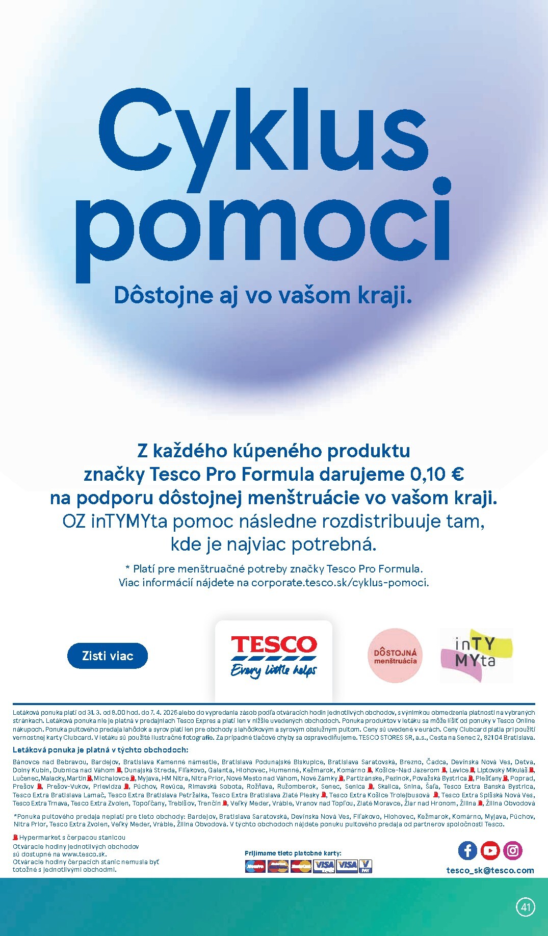 tesco - Leták Tesco platný od 31.03.2026 do 07.04.2026 - page: 41