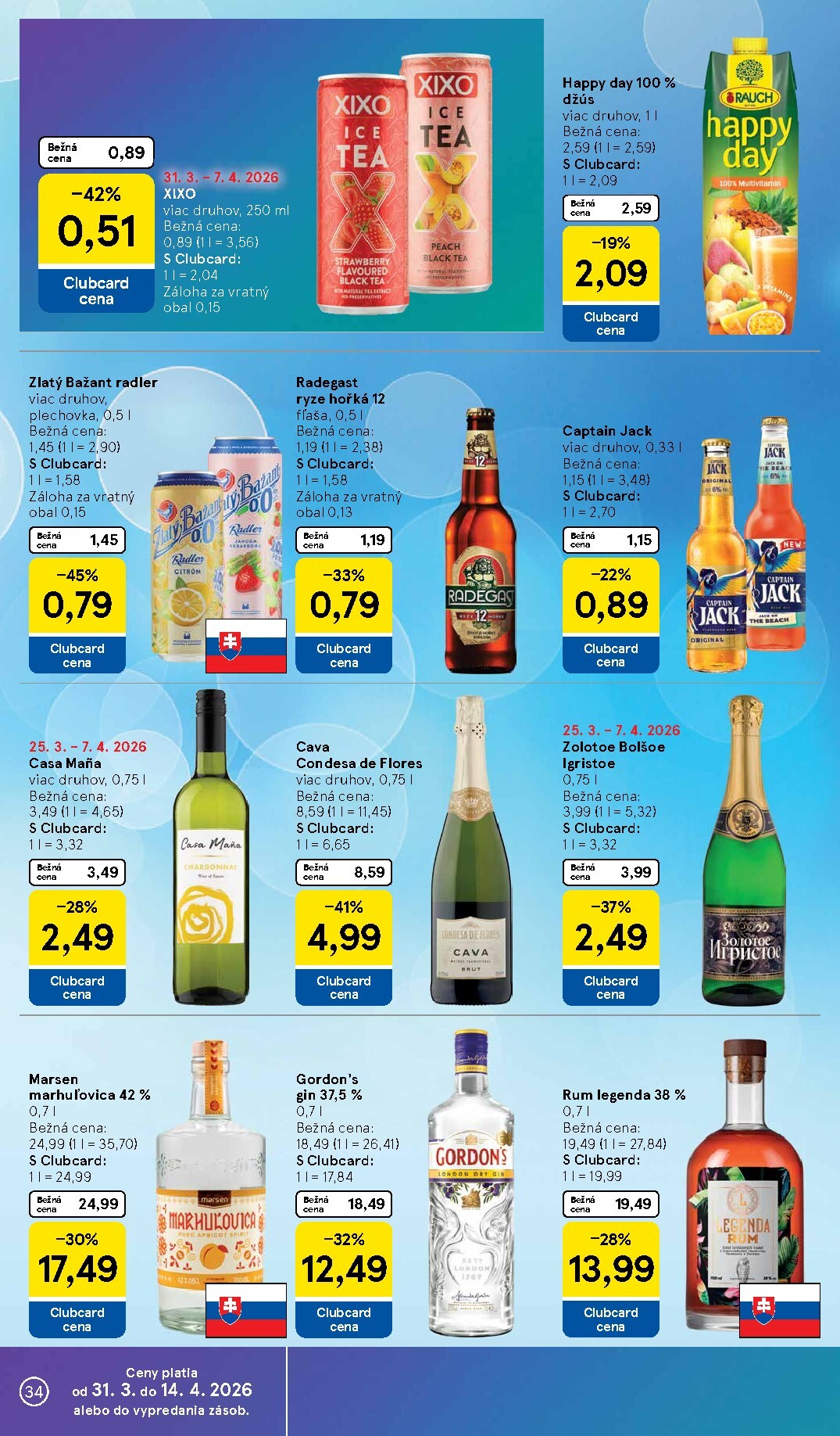 tesco - Leták Tesco platný od 31.03.2026 do 07.04.2026 - page: 34