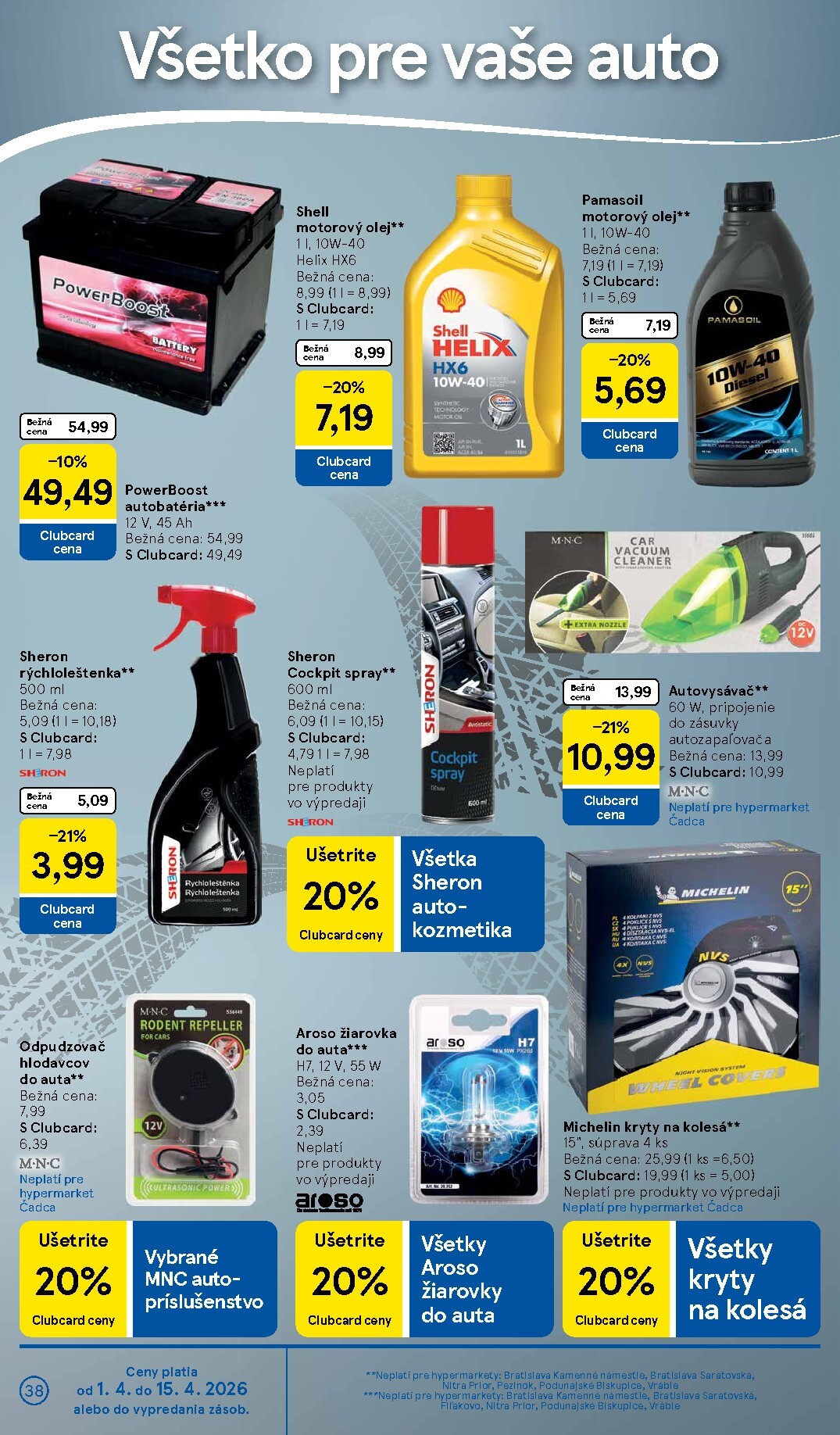 tesco - Leták Tesco platný od 31.03.2026 do 07.04.2026 - page: 38