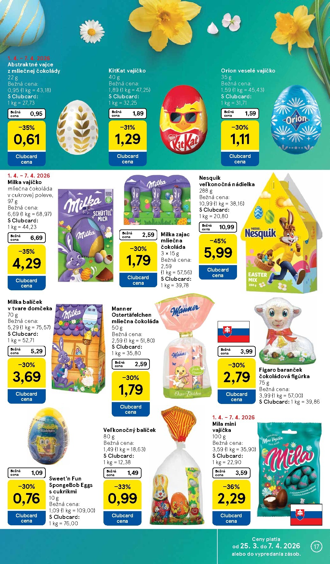 tesco - Leták Tesco platný od 31.03.2026 do 07.04.2026 - page: 17