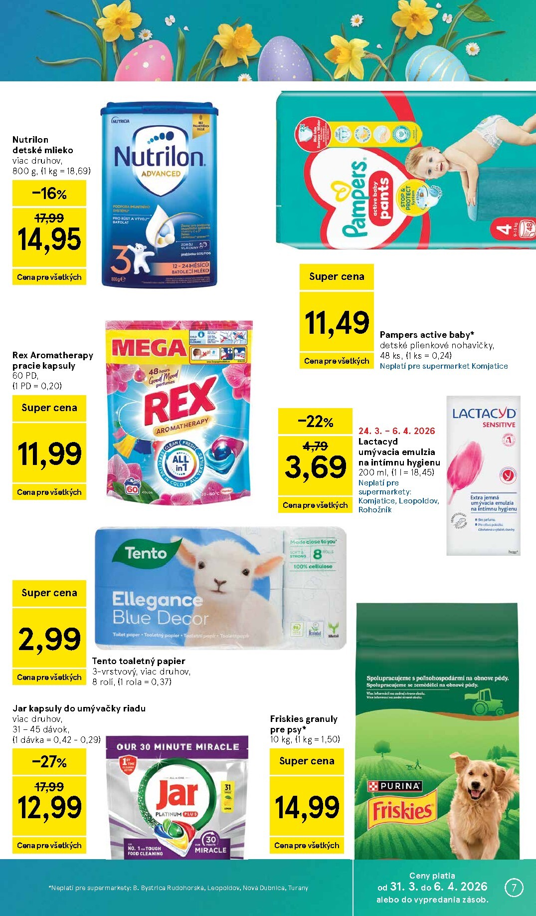 tesco - Leták Tesco supermarket platný od 31.03.2026 do 07.04.2026 - page: 7