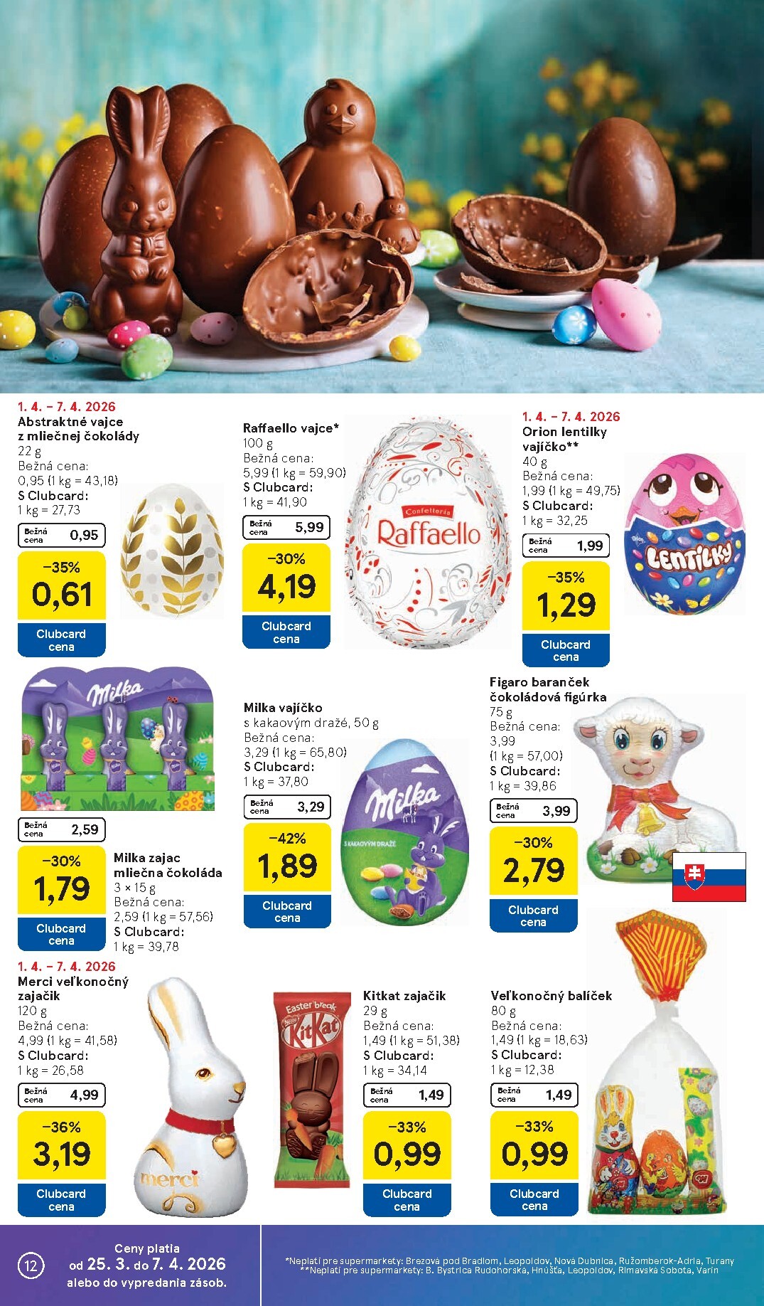 tesco - Leták Tesco supermarket platný od 31.03.2026 do 07.04.2026 - page: 12