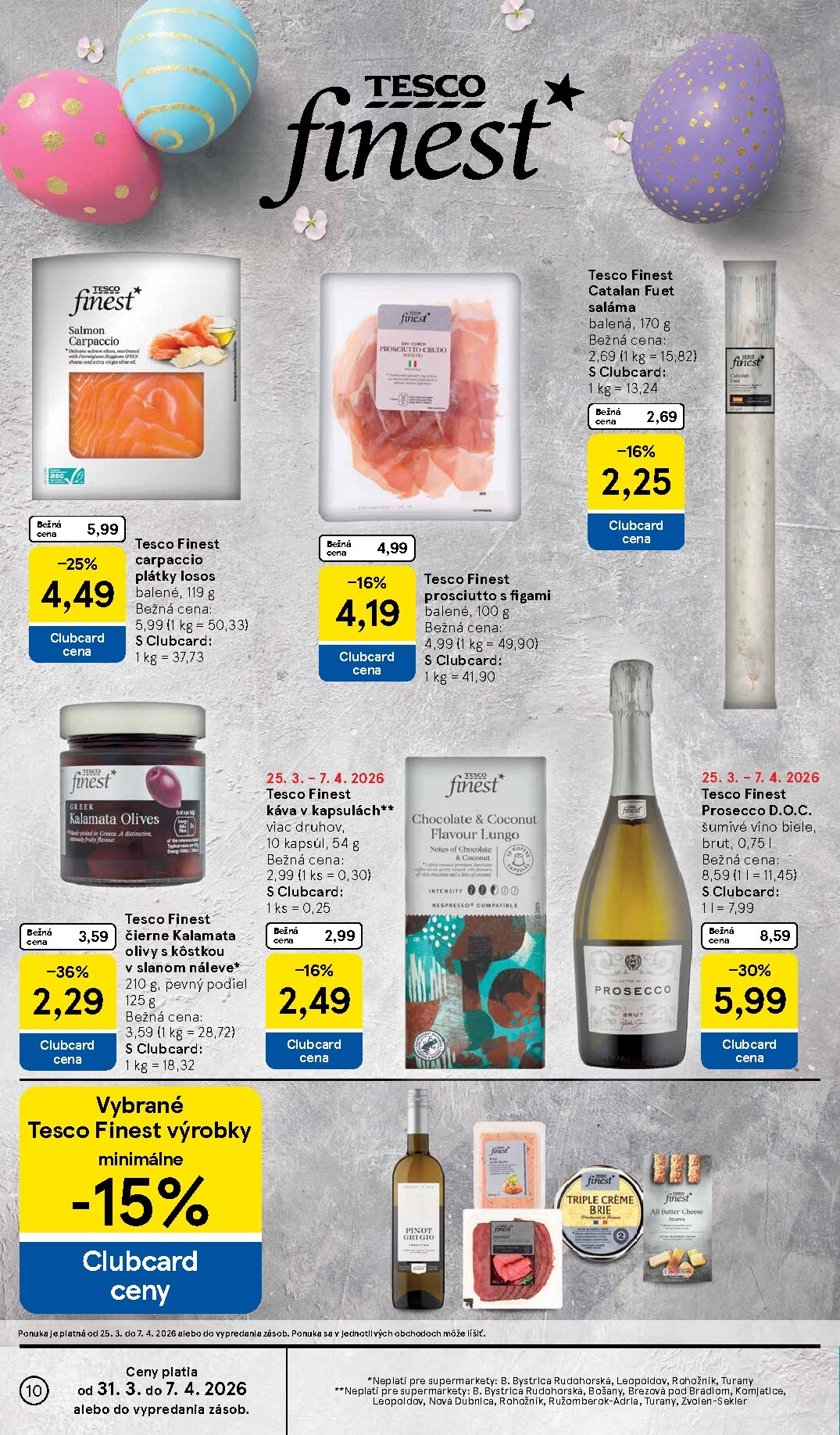tesco - Leták Tesco supermarket platný od 31.03.2026 do 07.04.2026 - page: 10