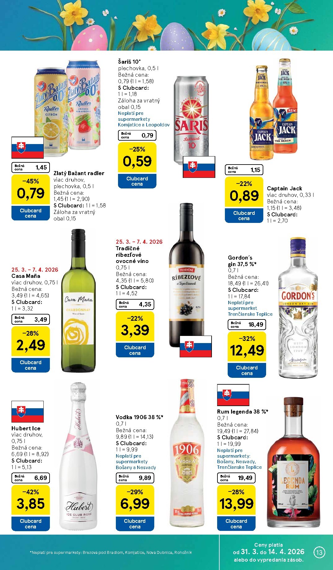 tesco - Leták Tesco supermarket platný od 31.03.2026 do 07.04.2026 - page: 13