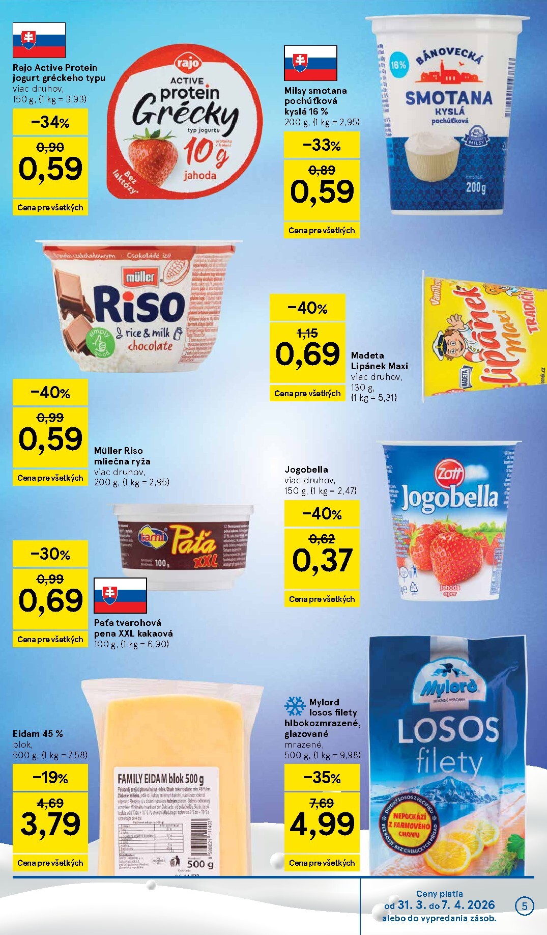 tesco - Leták Tesco supermarket platný od 31.03.2026 do 07.04.2026 - page: 5
