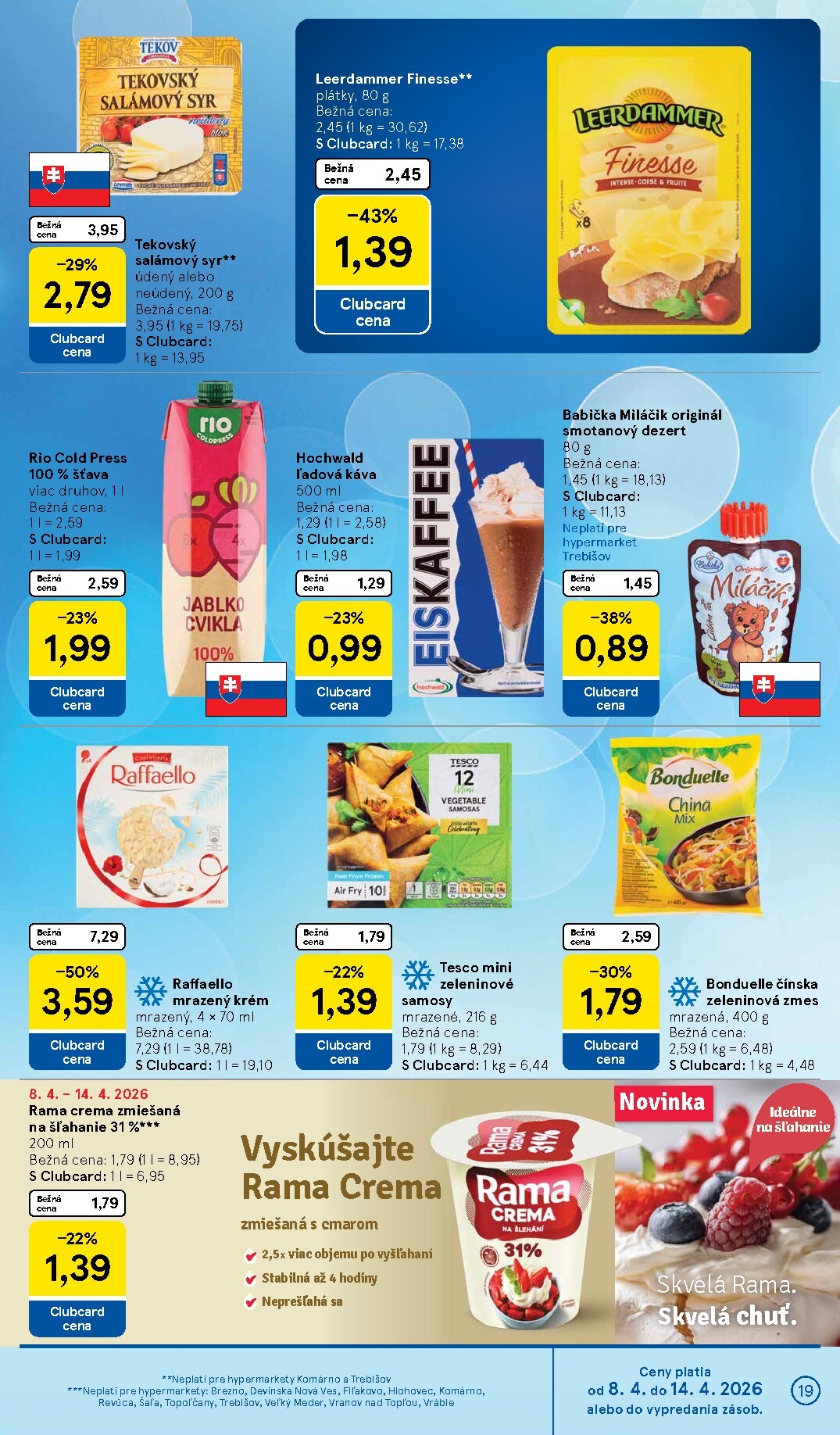 tesco - Leták Tesco platný od 08.04.2026 do 14.04.2026 - page: 19
