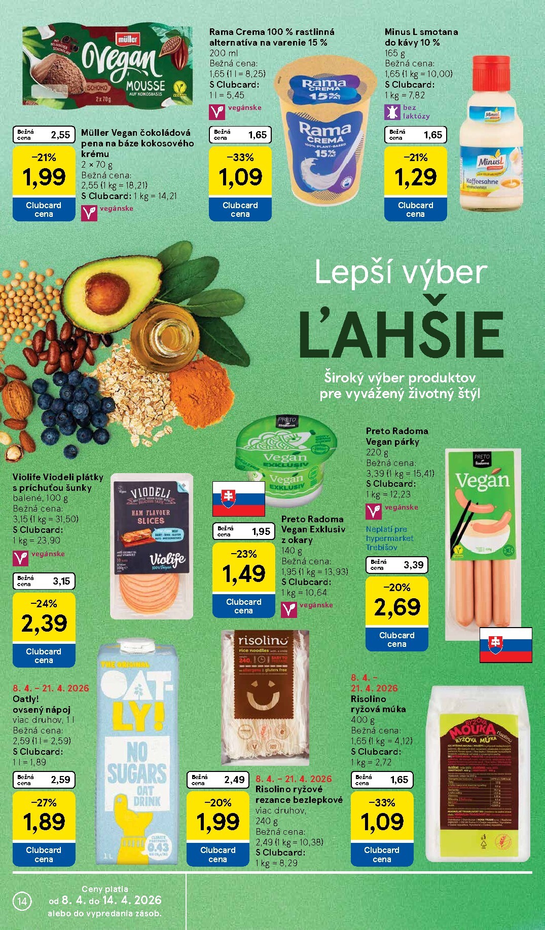 tesco - Leták Tesco platný od 08.04.2026 do 14.04.2026 - page: 14