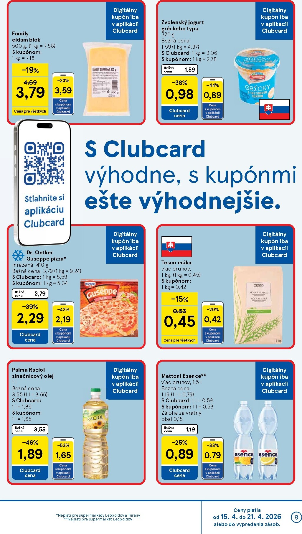 tesco - Nový leták Tesco supermarket platný od stredy, 15.04.2026 do utorka, 21.04.2026 - page: 9