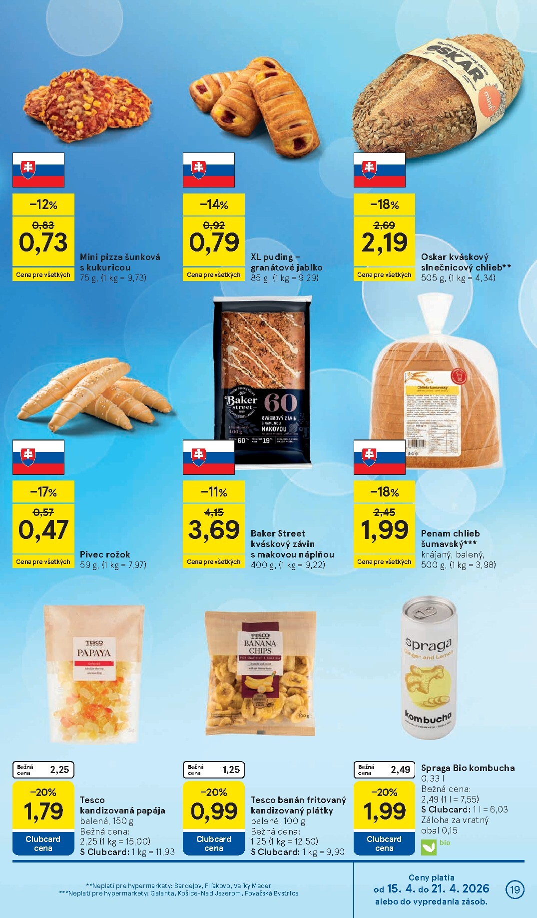 tesco - Nový leták Tesco platný od stredy, 15.04.2026 do utorka, 21.04.2026 - page: 19