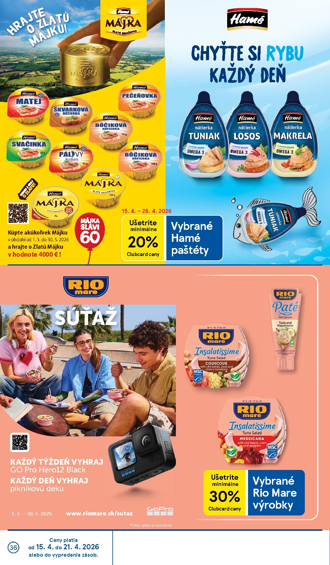 tesco - Nový leták Tesco platný od stredy, 15.04.2026 do utorka, 21.04.2026 - page: 36