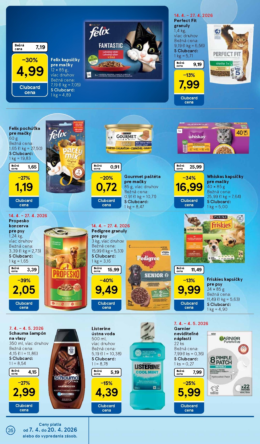 tesco - Nový leták Tesco platný od stredy, 15.04.2026 do utorka, 21.04.2026 - page: 26
