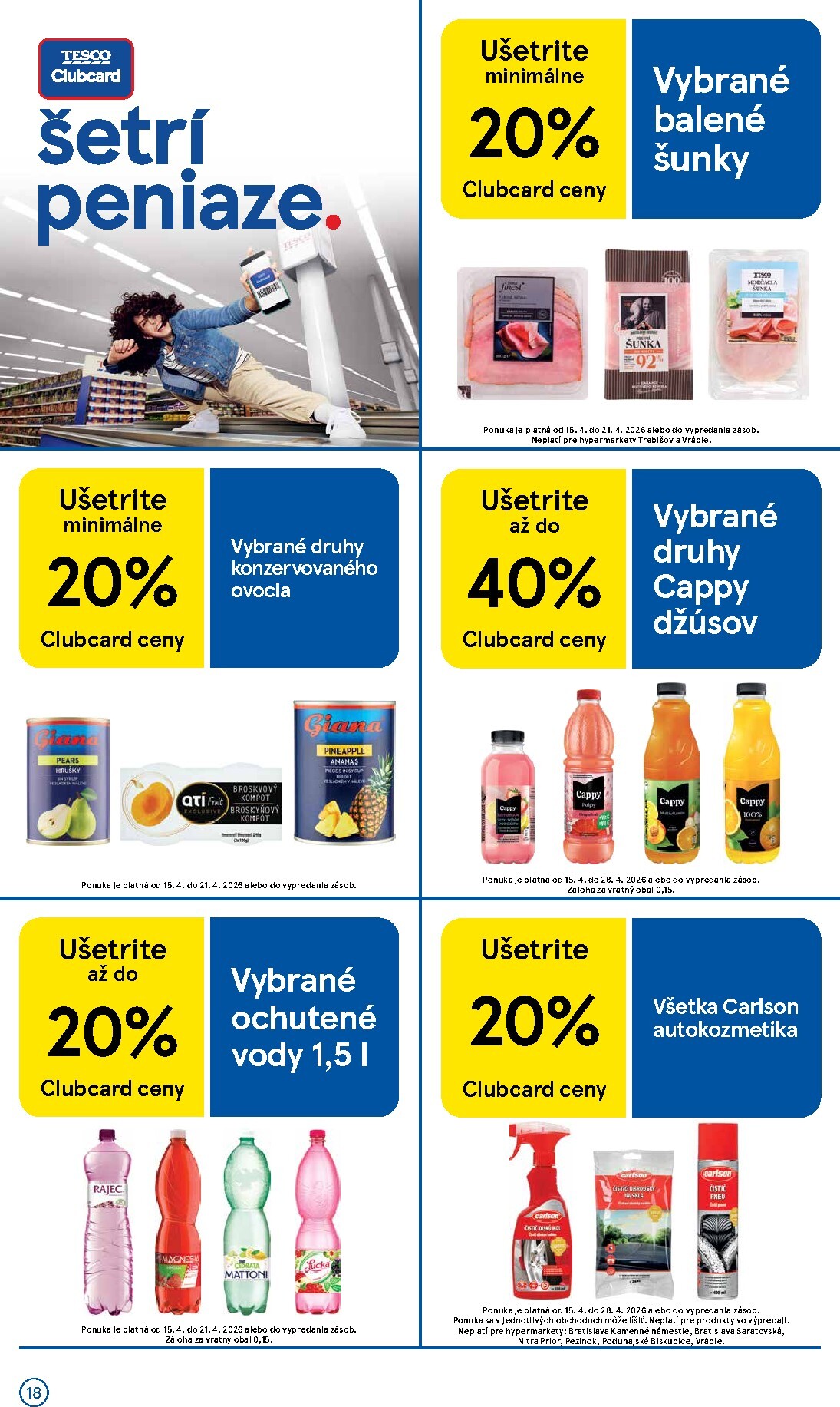 tesco - Nový leták Tesco platný od stredy, 15.04.2026 do utorka, 21.04.2026 - page: 18