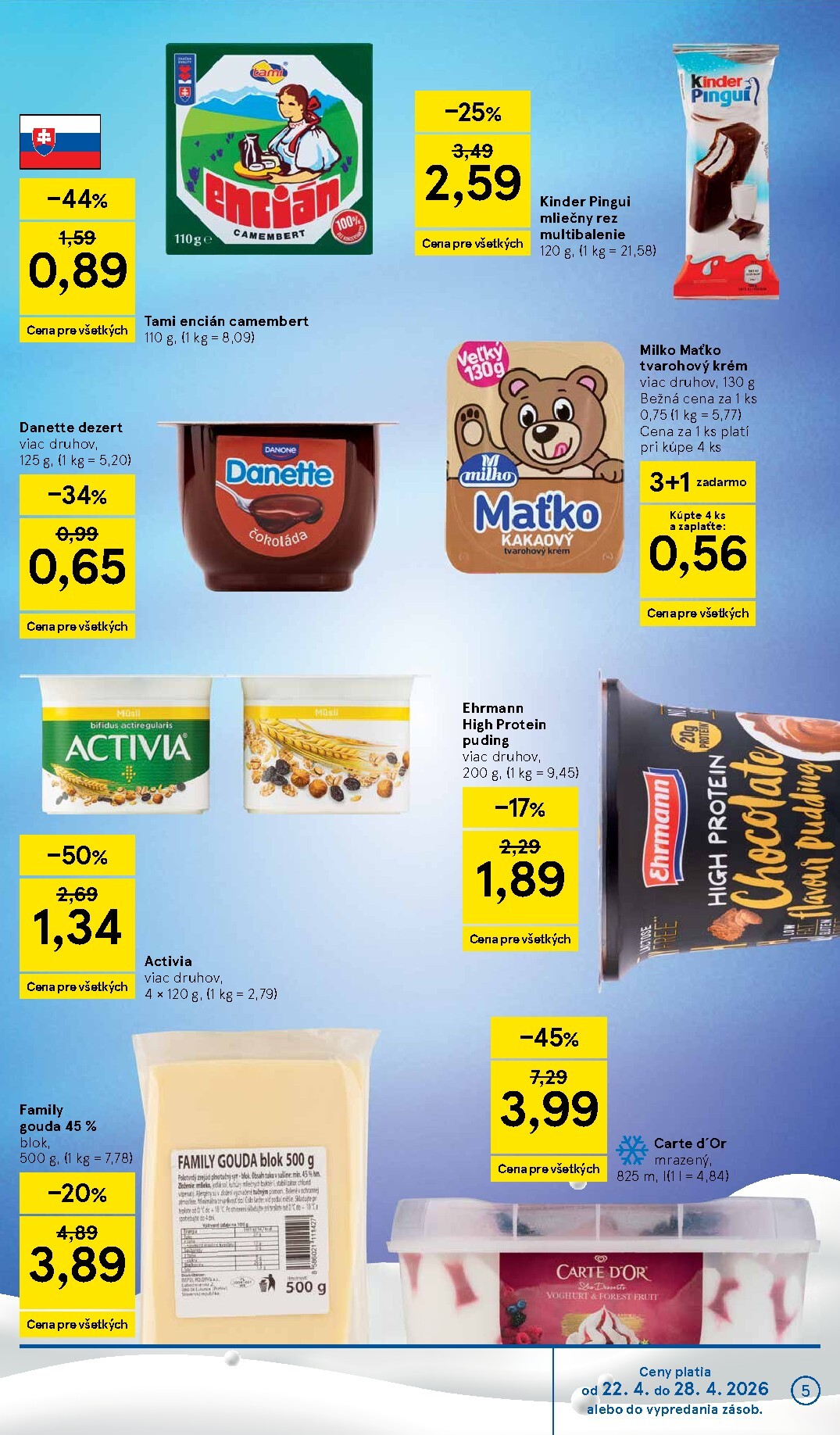 tesco - Nový leták Tesco od stredy, 22.04.2026 do utorka, 28.04.2026 - page: 5