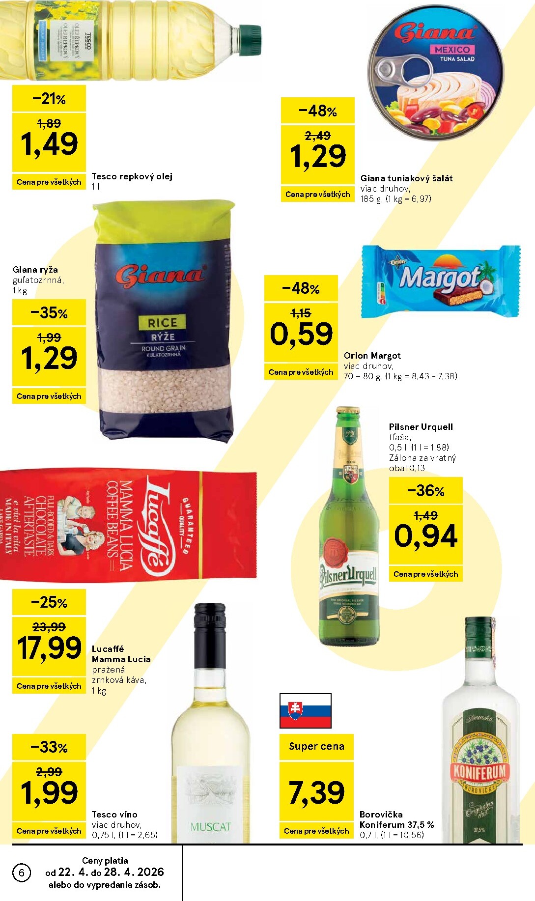 tesco - Nový leták Tesco od stredy, 22.04.2026 do utorka, 28.04.2026 - page: 6